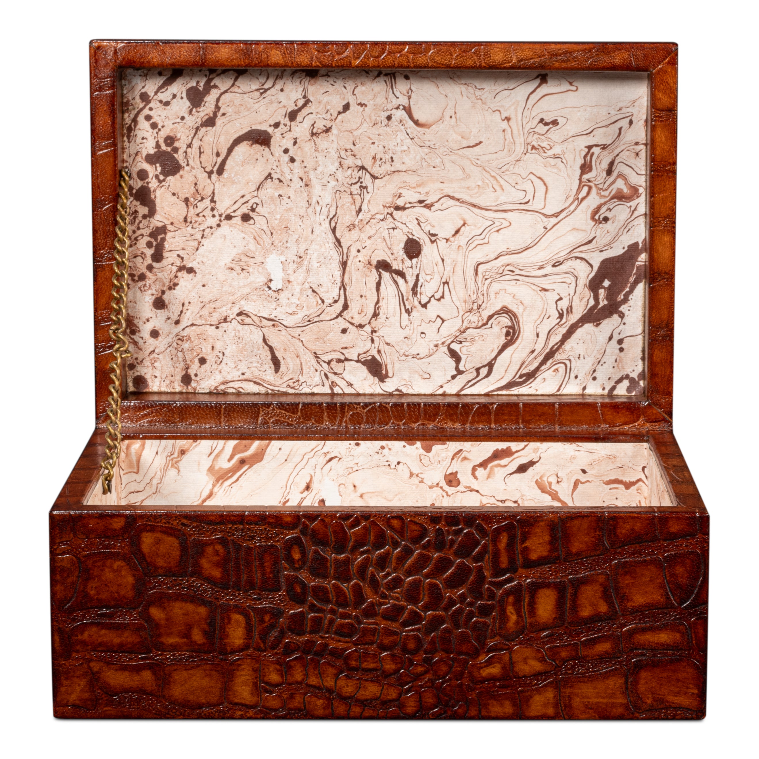 Candece Leather Box - Set of 2