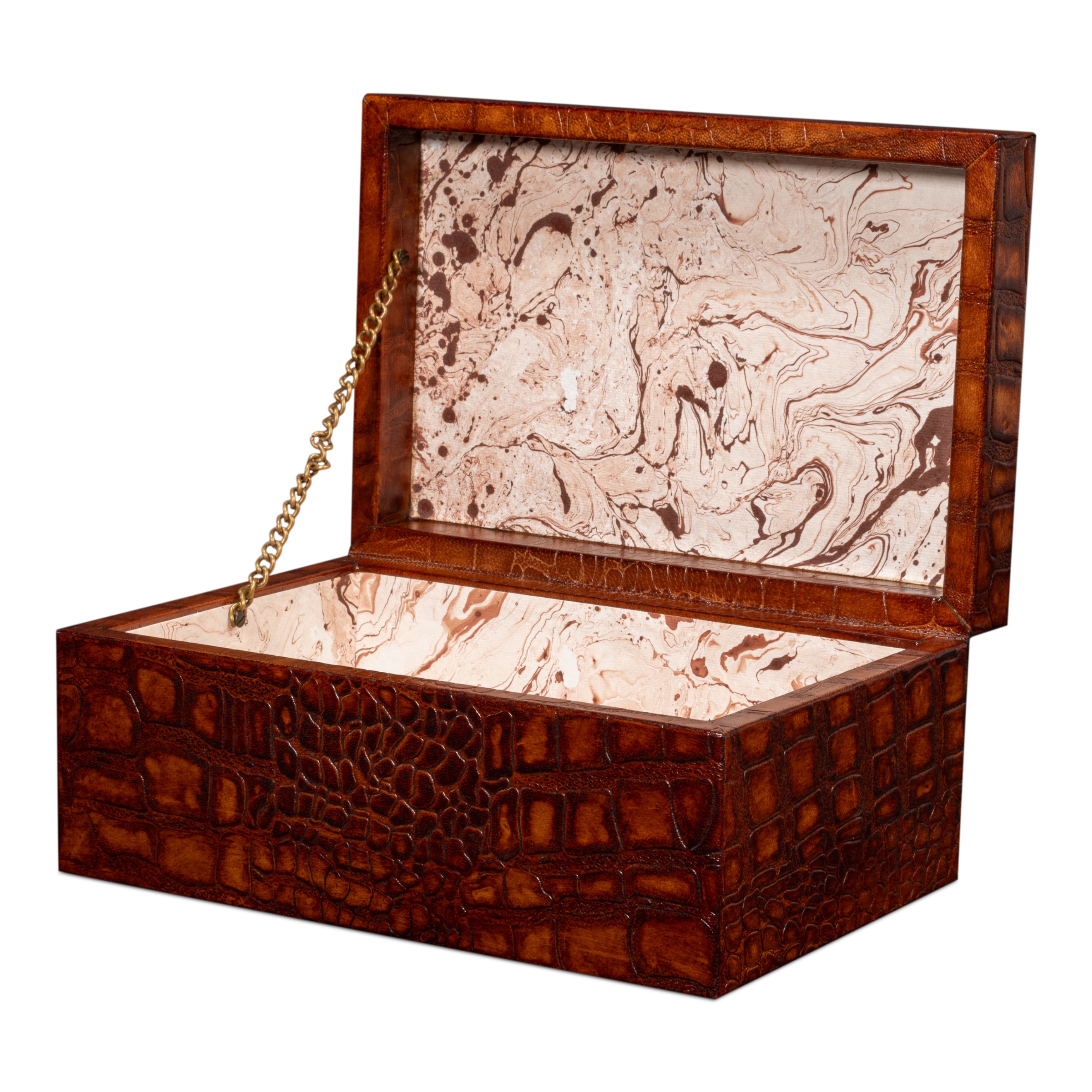 Candece Leather Box - Set of 2