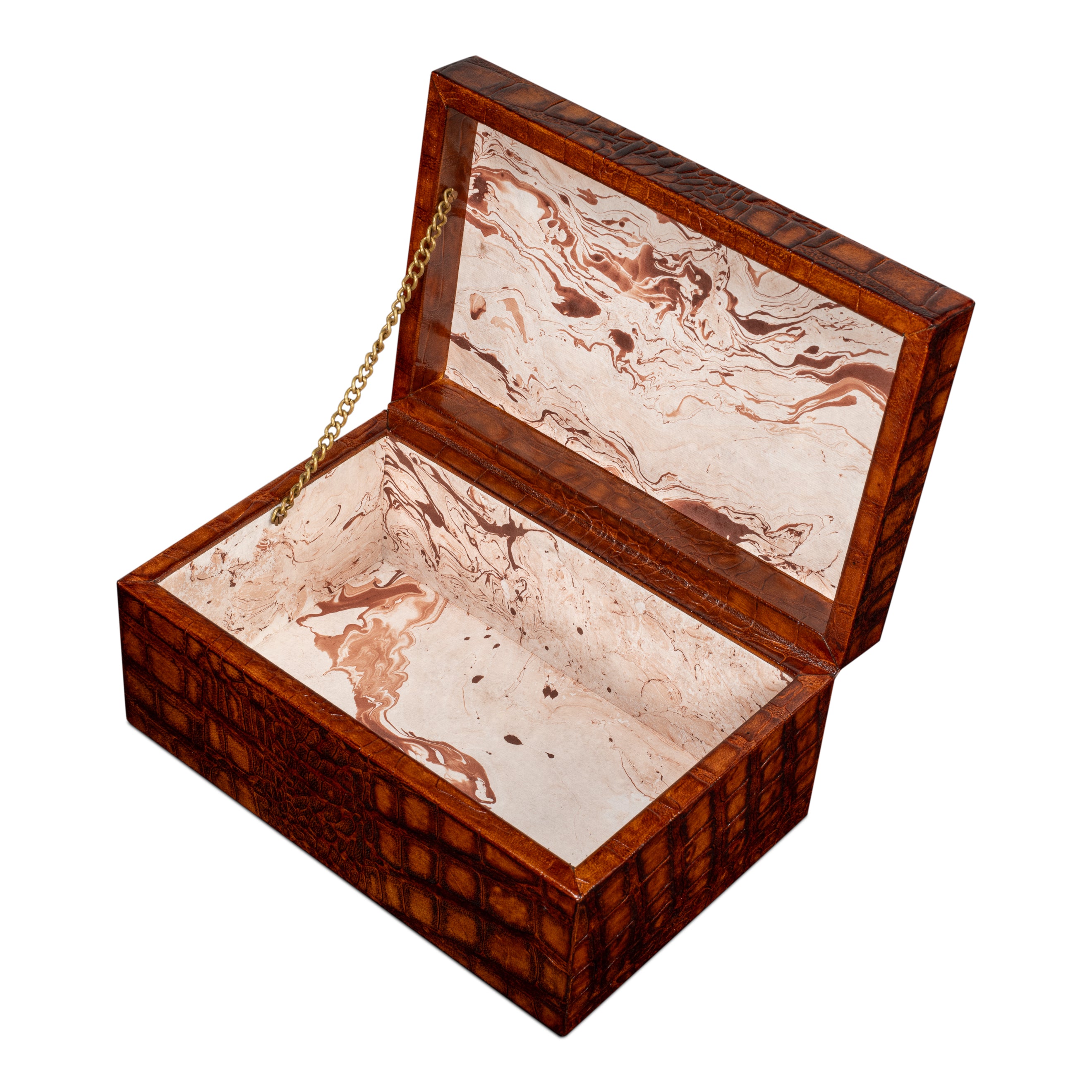 Candece Leather Box - Set of 2