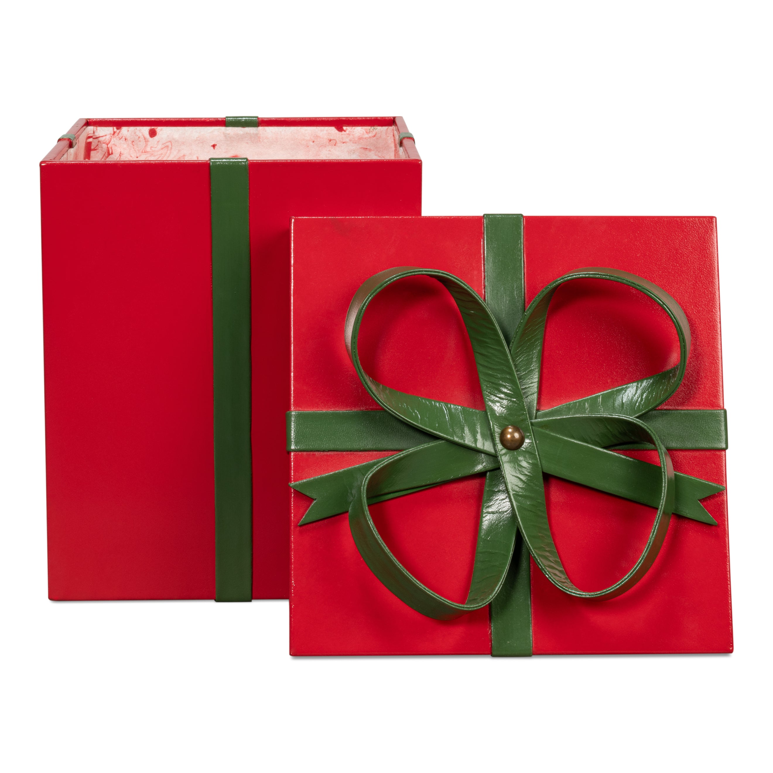 Ferrell Leather Holiday Boxes - Set of 3
