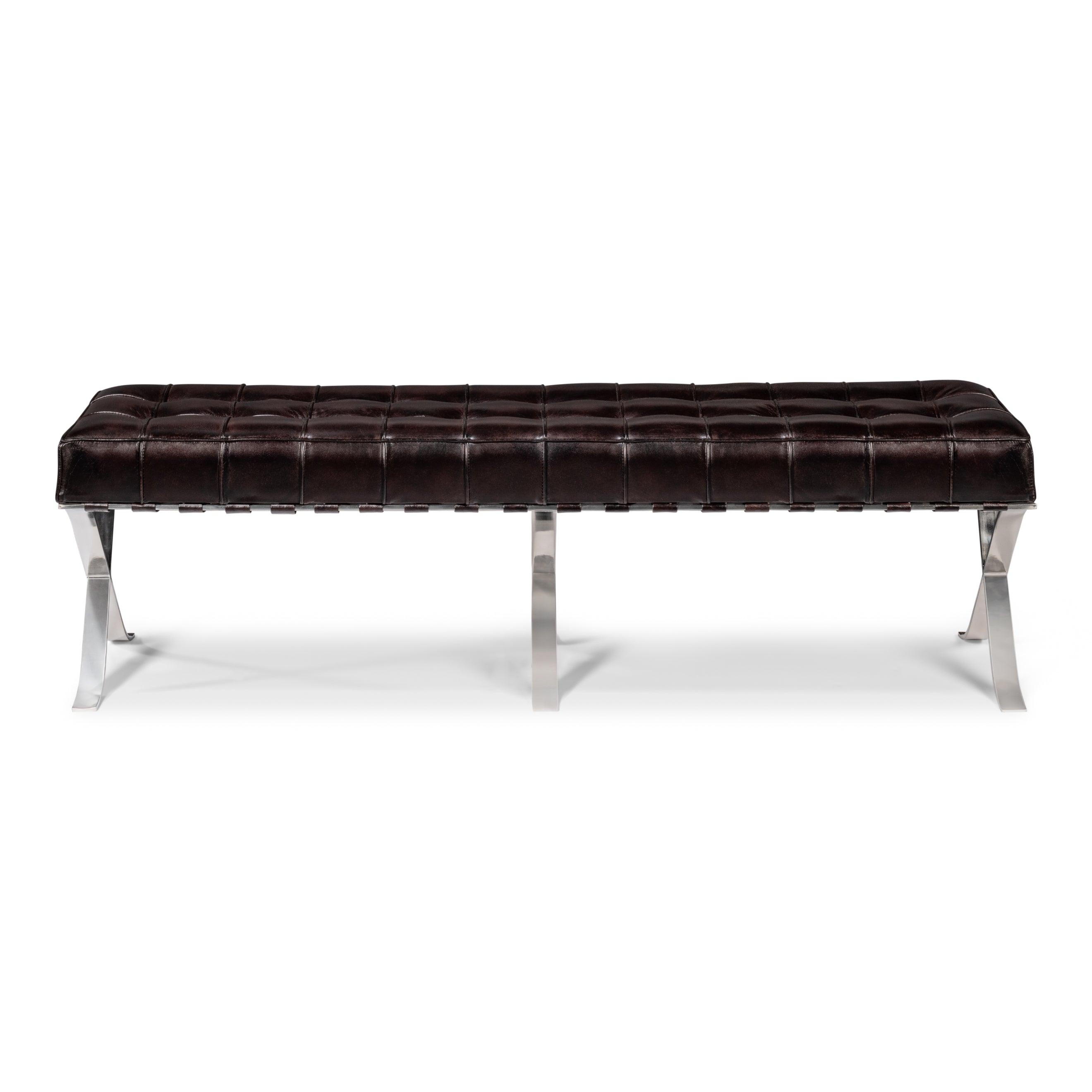 Catalunya Long Bench - Dark Brown