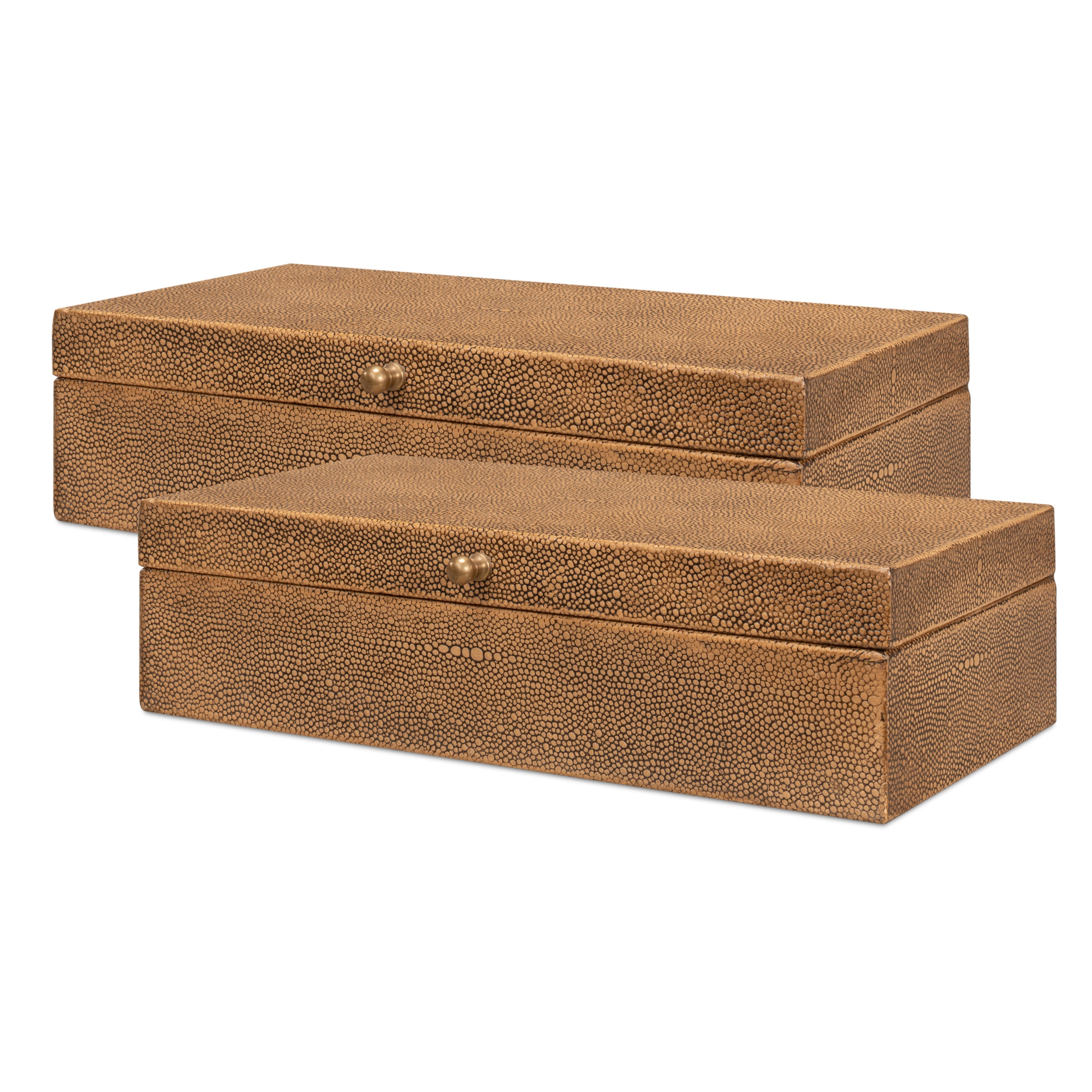Gatsburg Shagreen Box - Set of 2