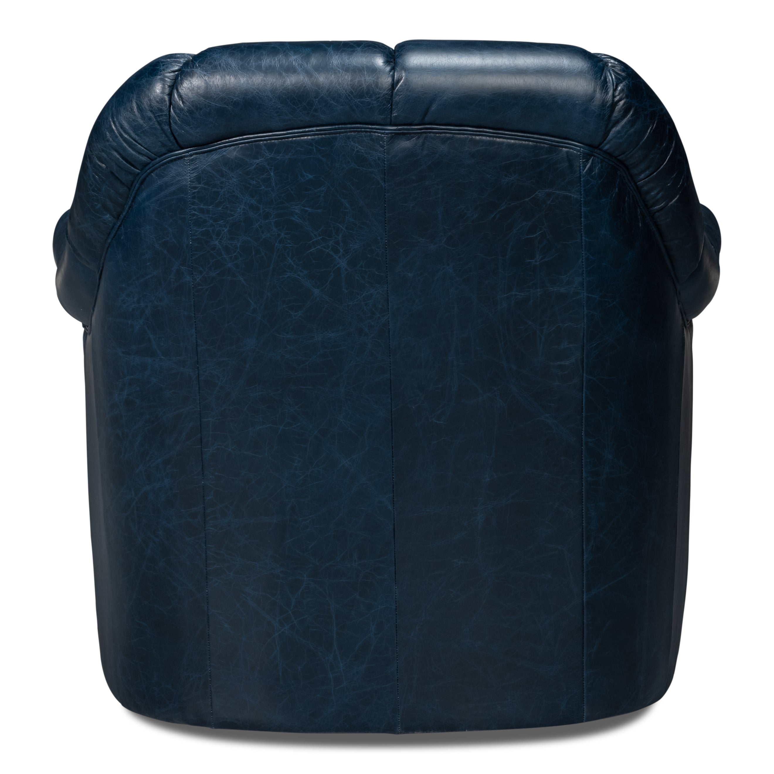 Scoth Swivel Chair in Distilled Leather