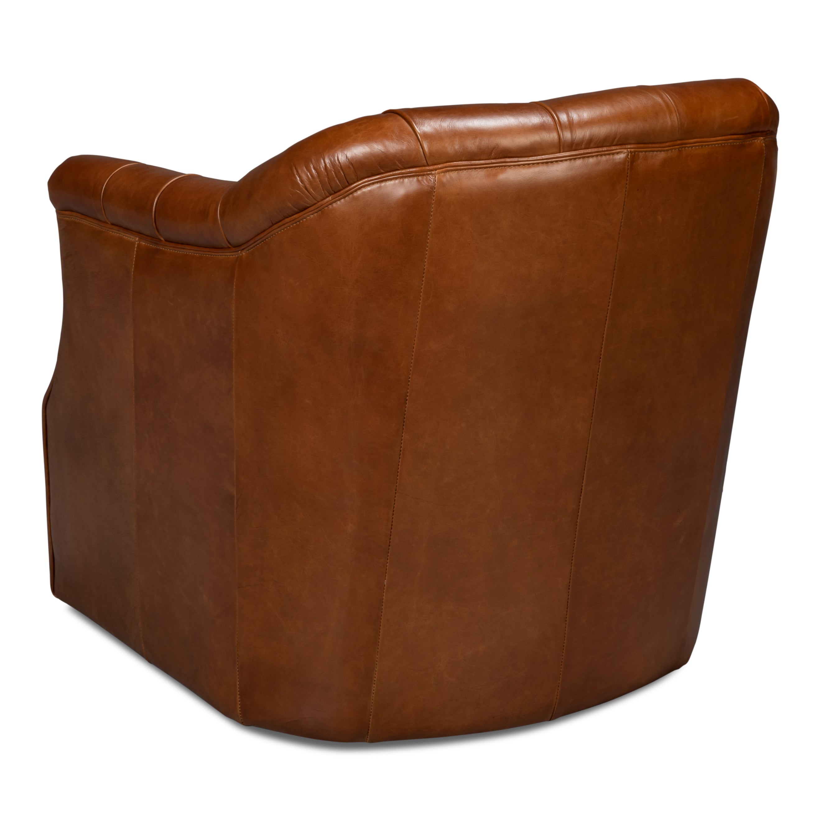 Coolidge Leather Swivel Chair