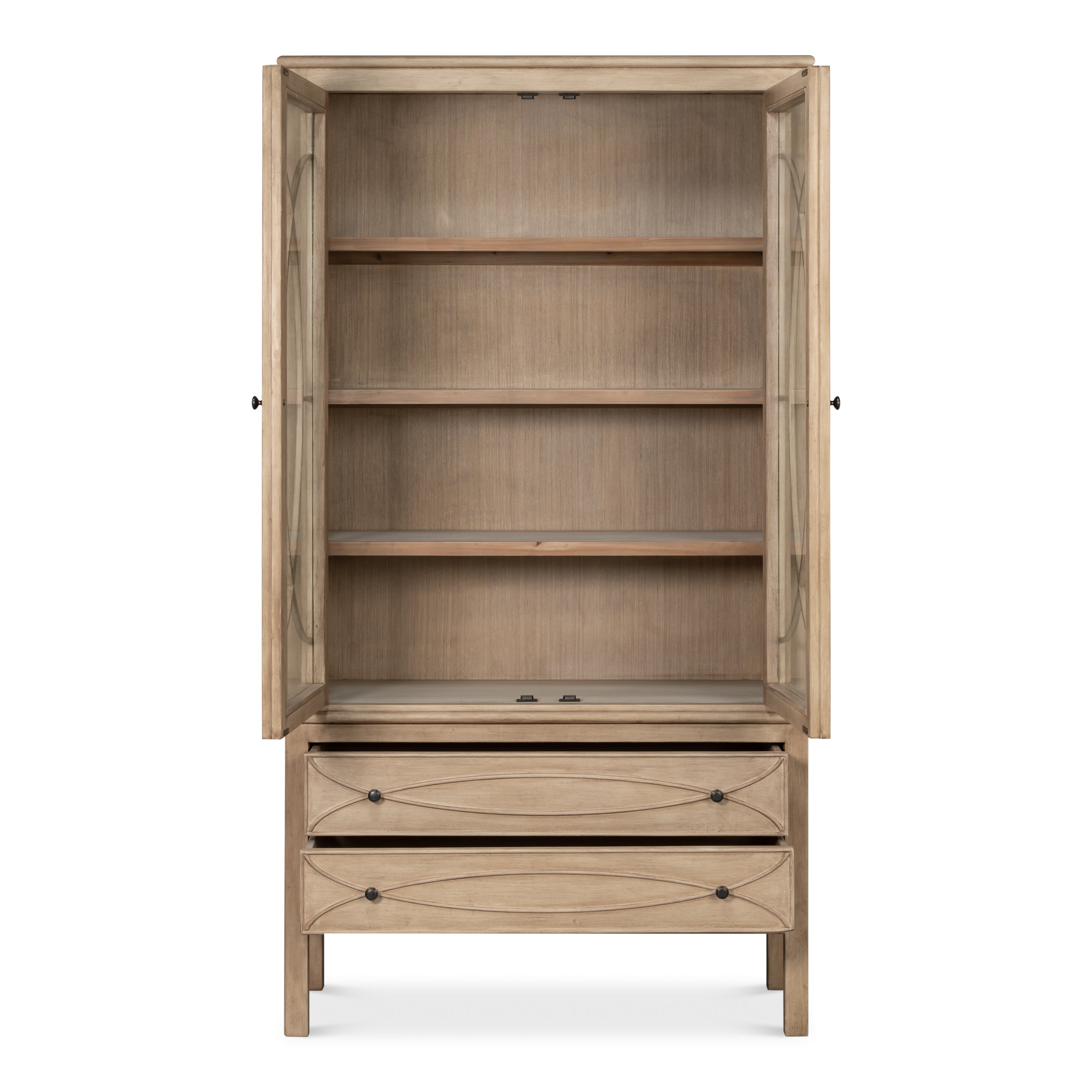 Cecile Bookcase - Beige