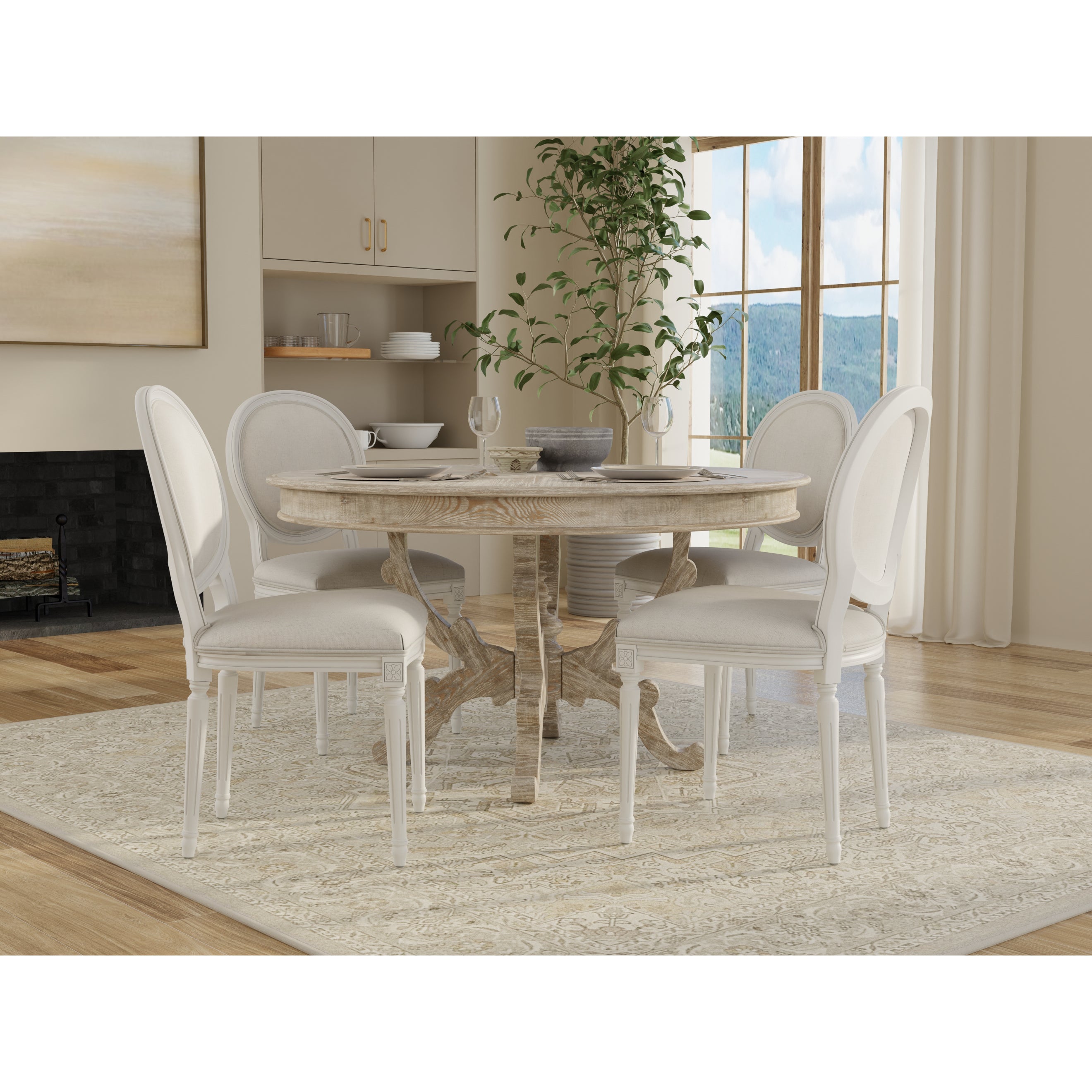 Hugo Oval Side Chair - Set of 2