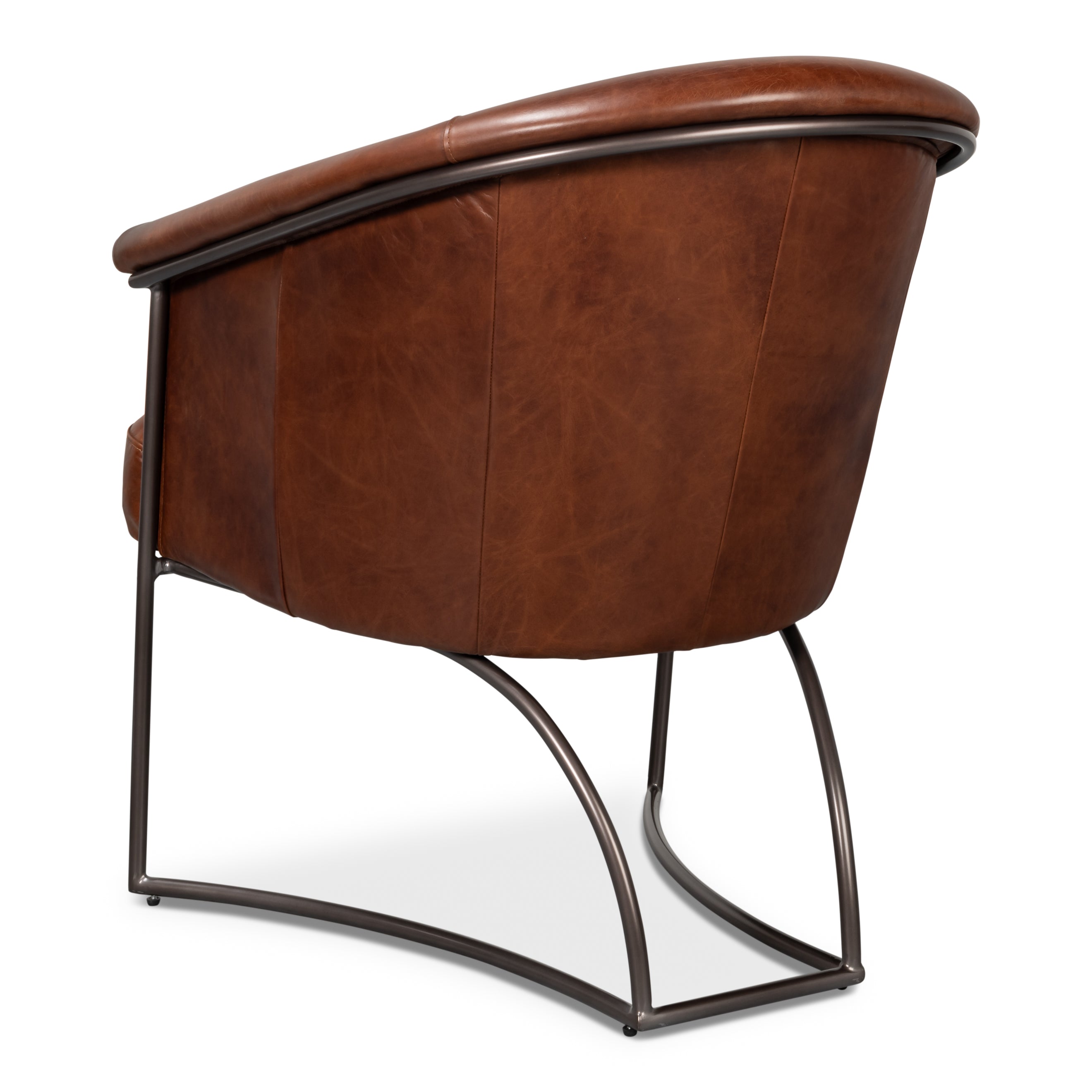 Nagel Distilled Leather Chair