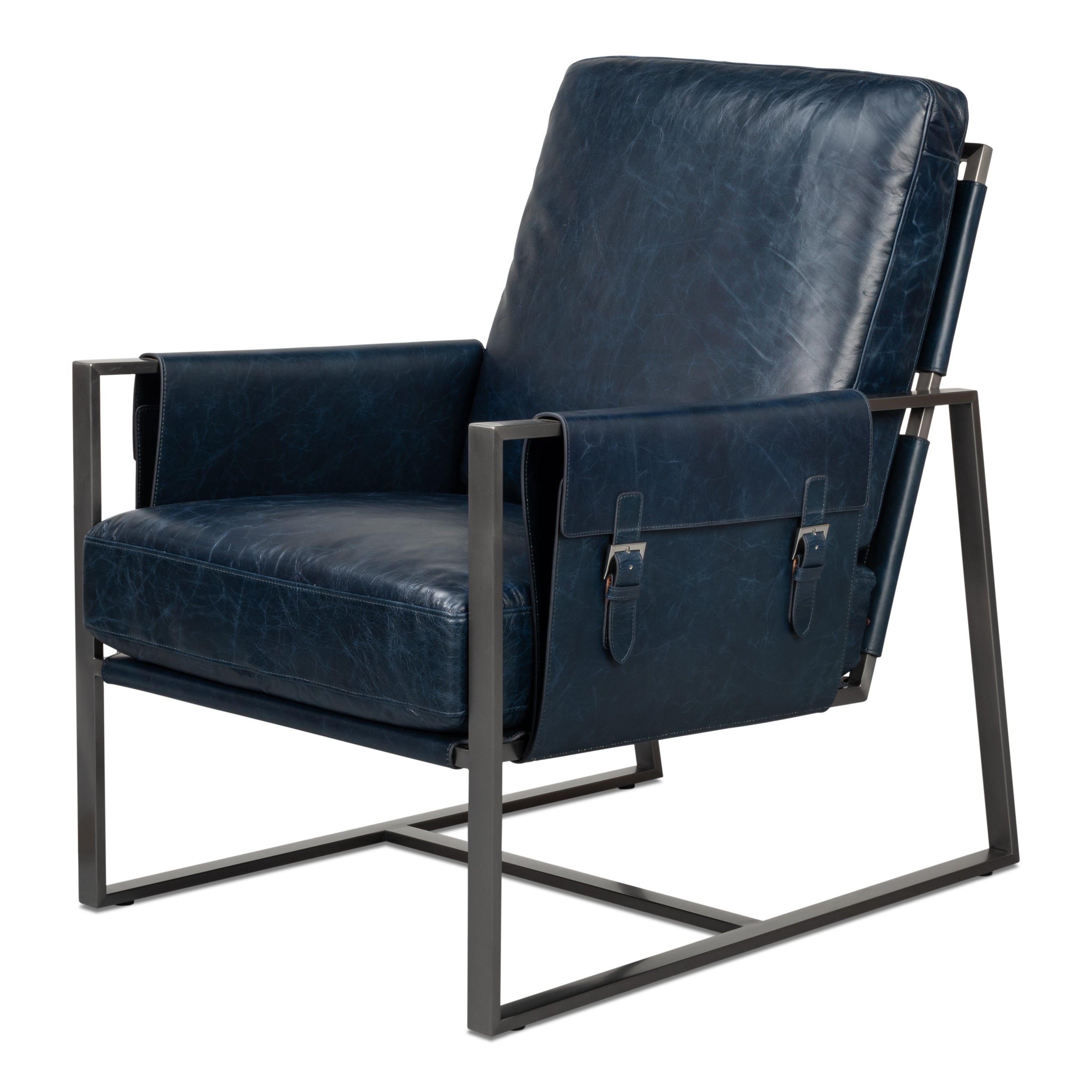 Edmonds Distilled Leather Chair