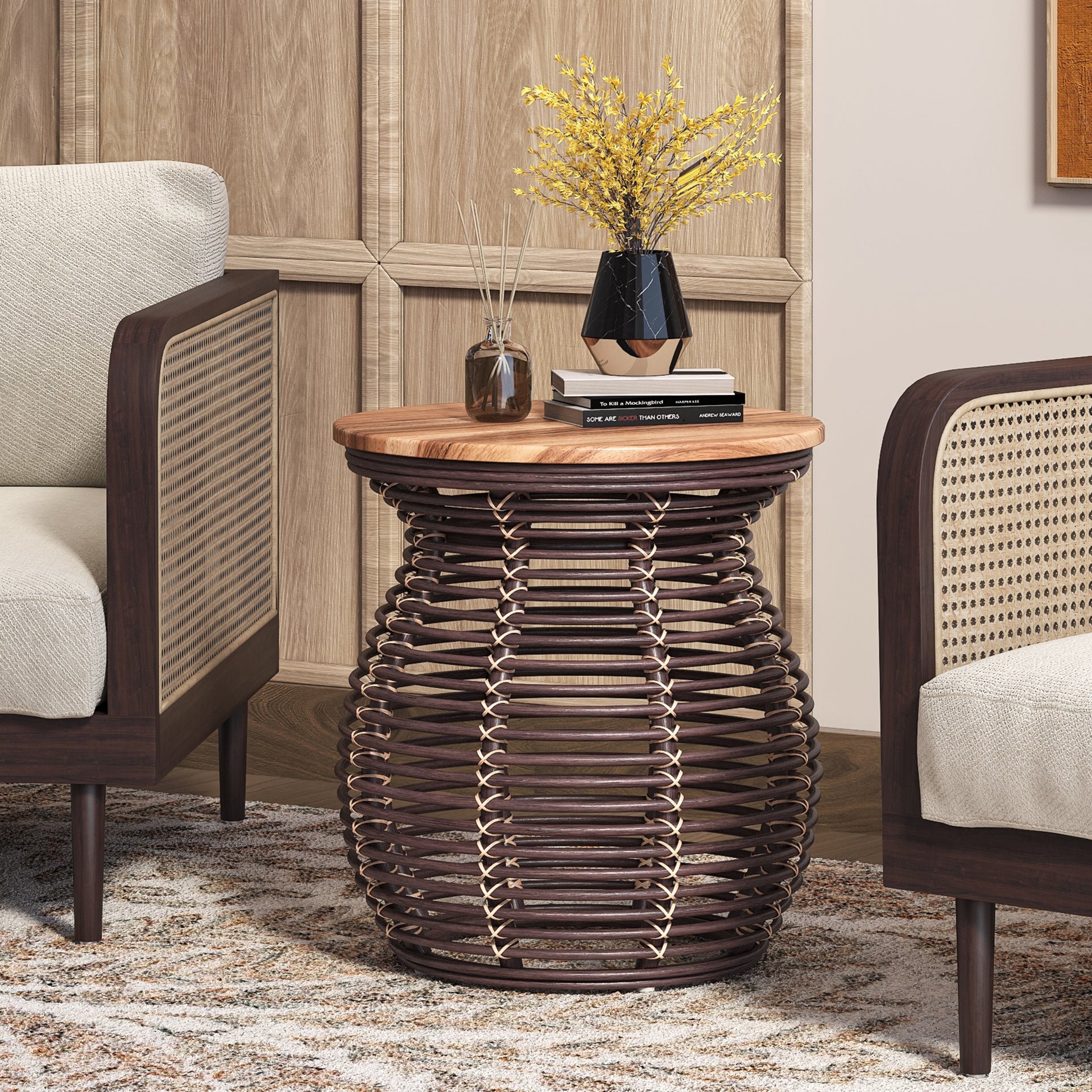 Quito End Table Side & End Tables NPD , Black Friday Sale NPD Furniture Sale, Old Bones Co, Mid Century Furniture Sale, Four Hands Furniture, Black Friday Sale Quito End Table,Gus Sale, Perigold Quito End Table Side & End Tables Black Friday Sale , Perigold Sale Quito End Table,Quito End Table Lulu and Georgia, Burke Decor Sale Quito End Table, www.oldbonesco.com