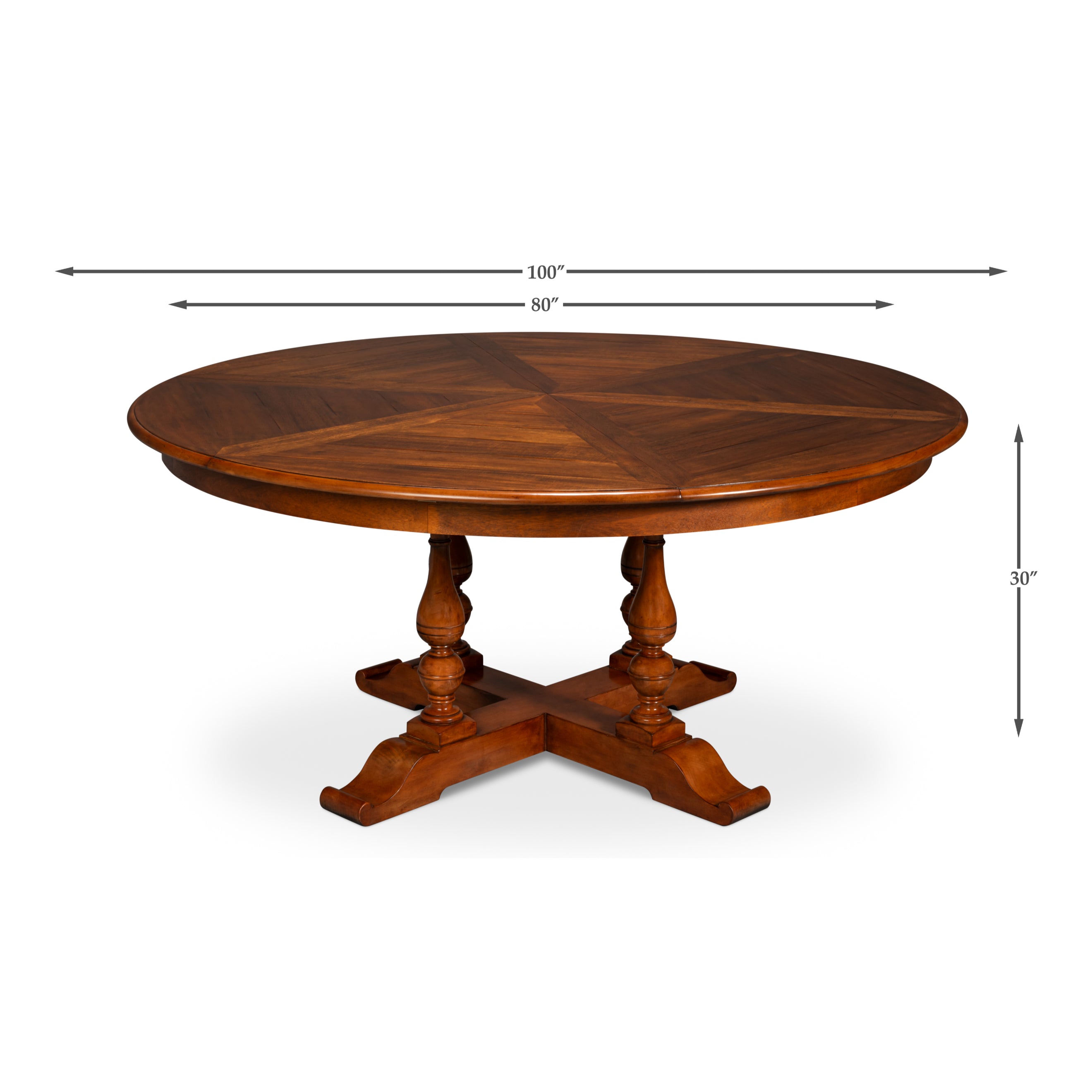 Walnut Jupe Dining Table