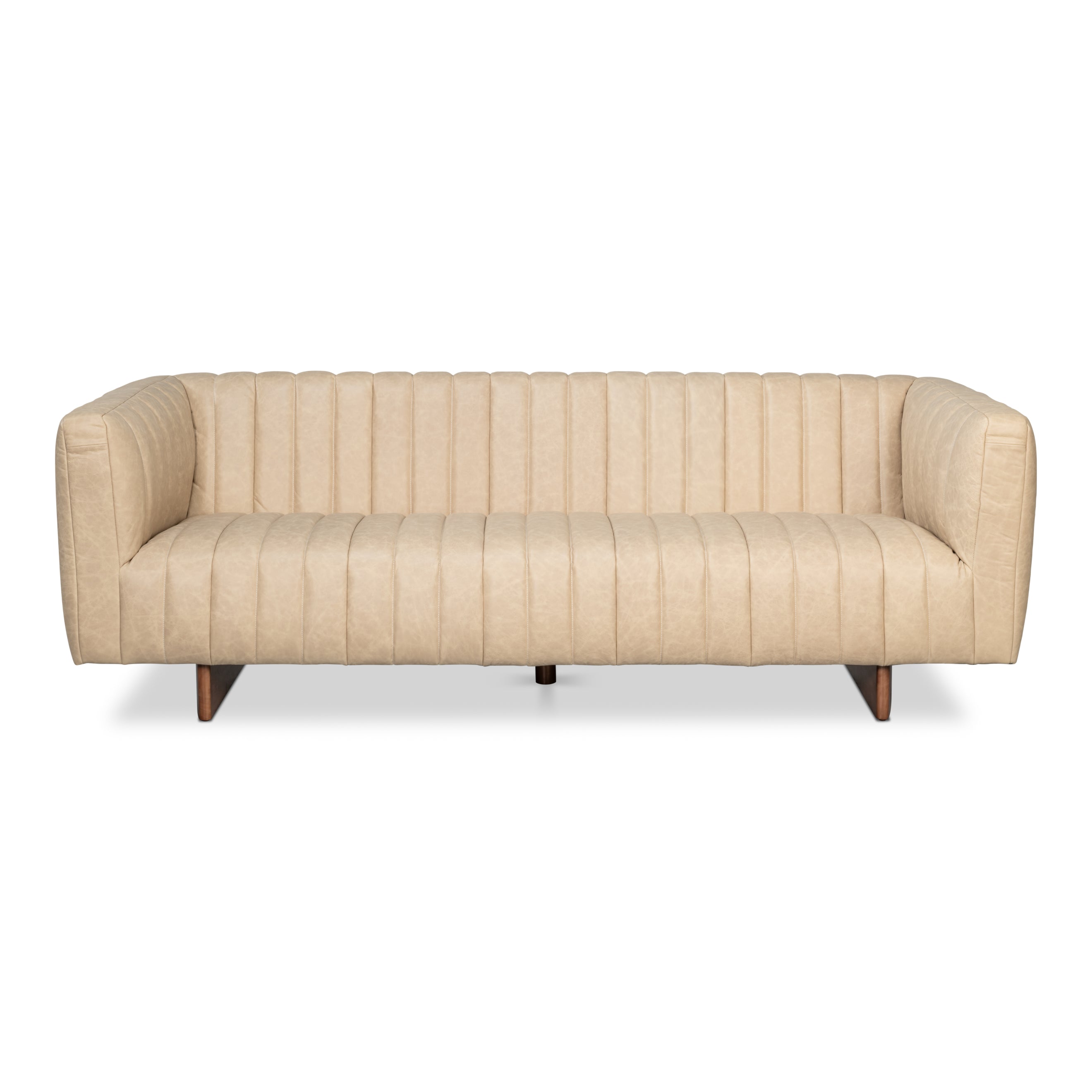 Denys Leather Sofa