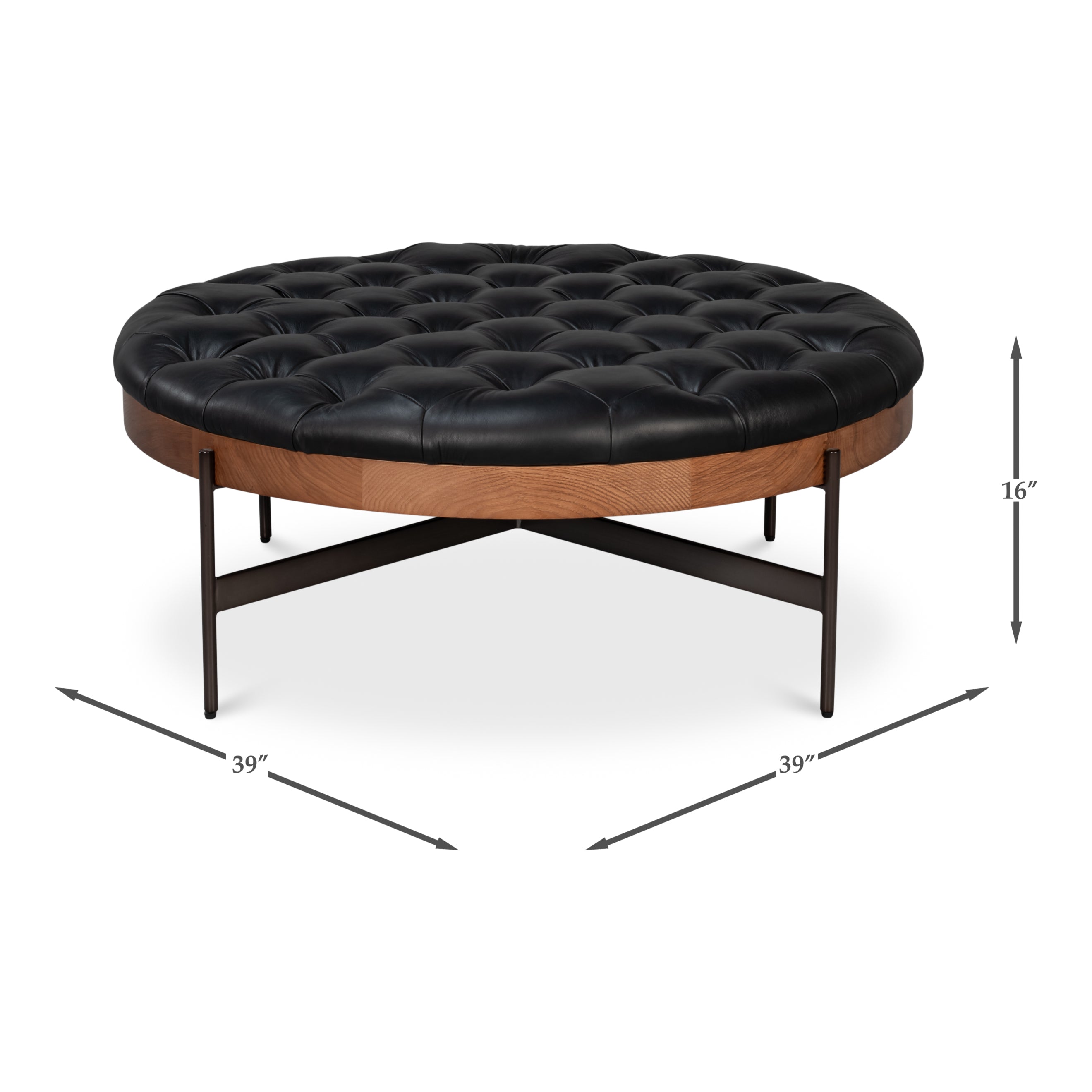 Corbet Cocktail Ottoman