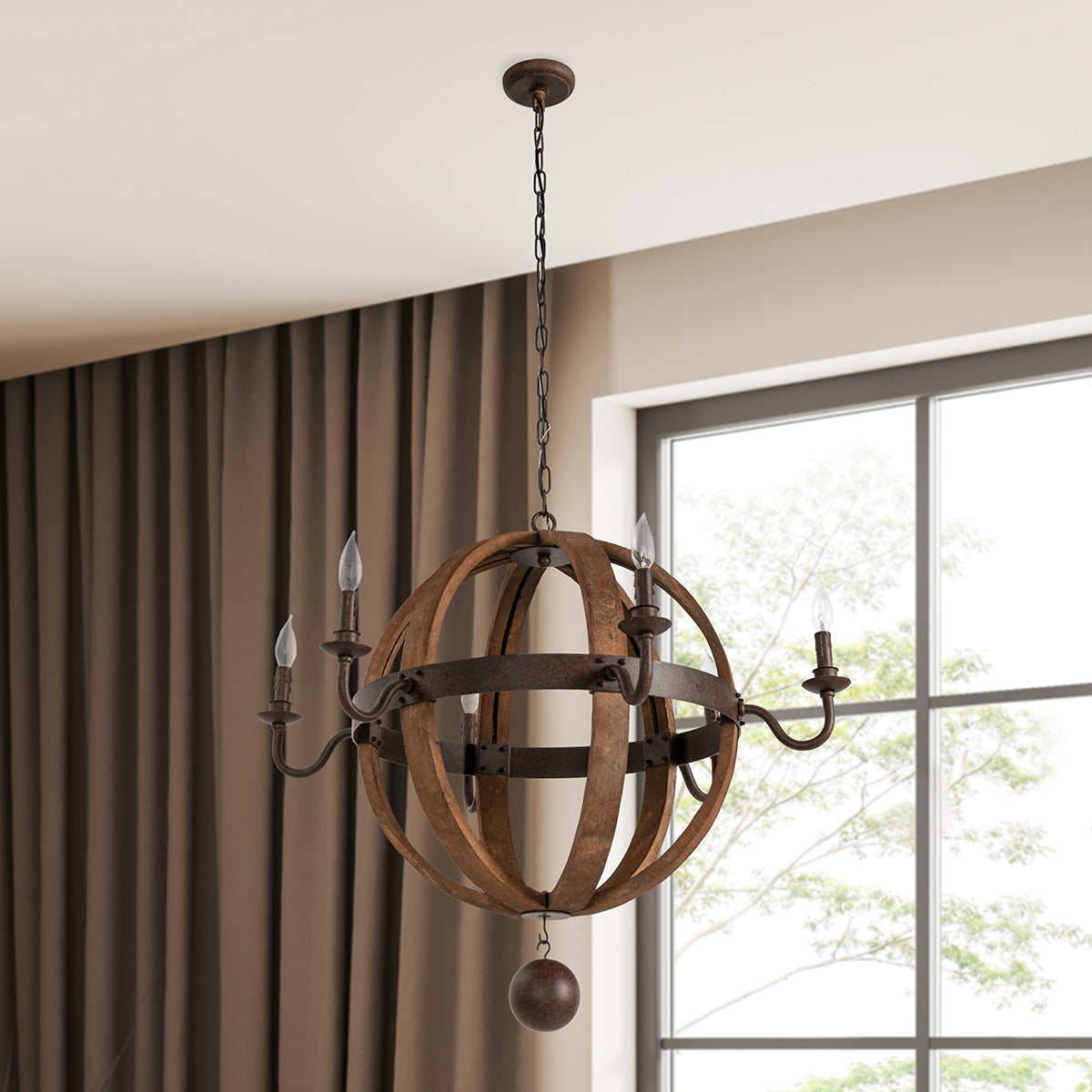 Tarsus Chandelier by Classic Home