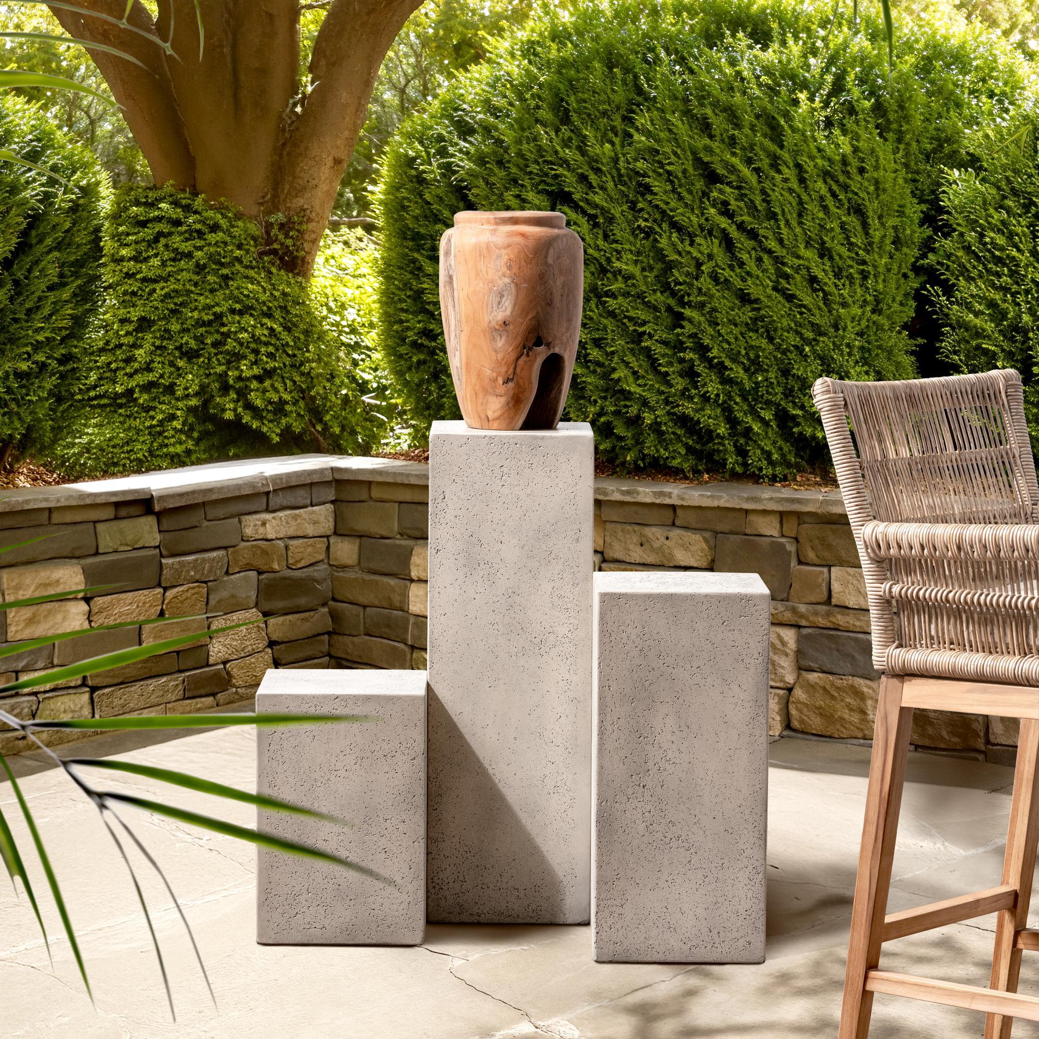 Norfolk Display Pedestal - Gray