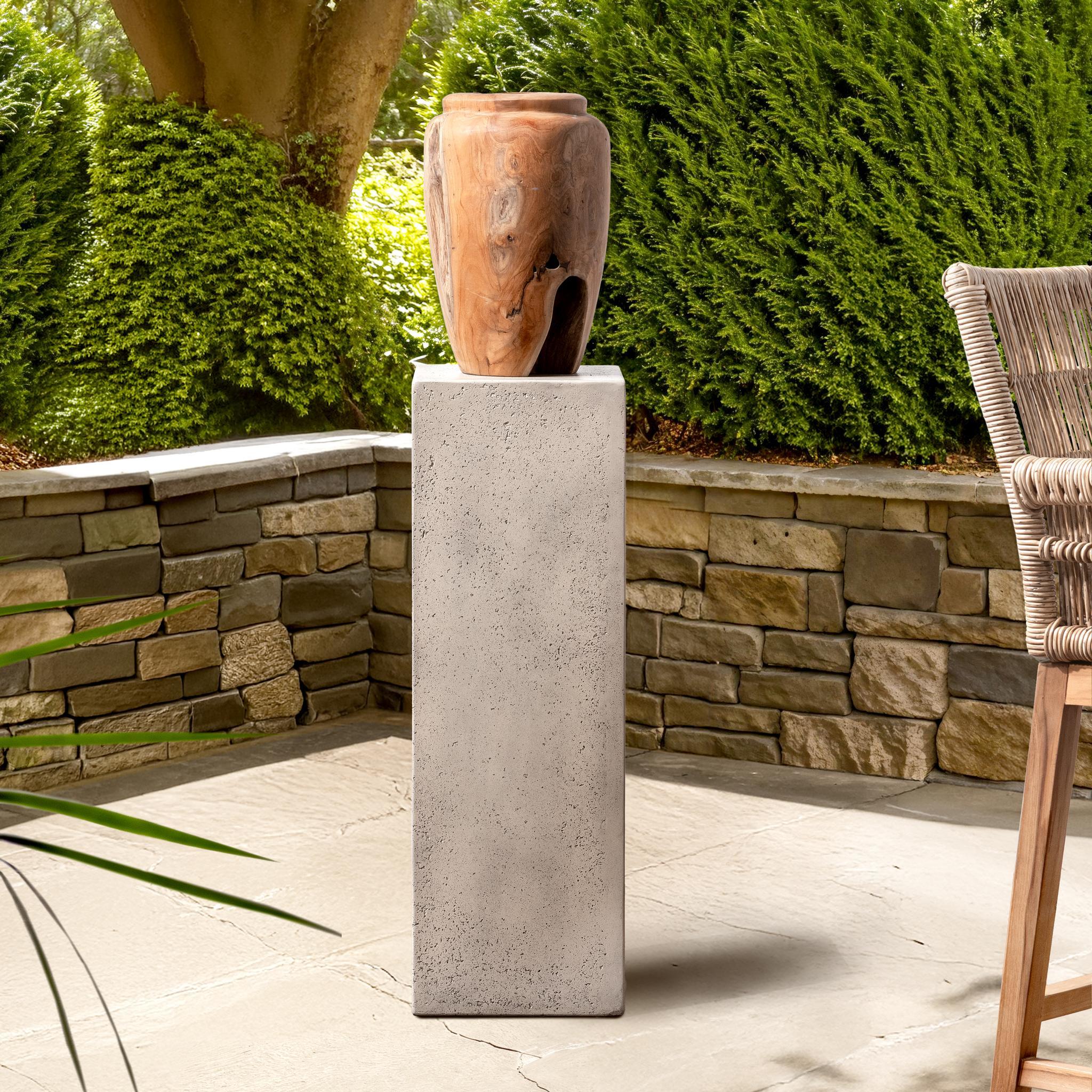 Norfolk Display Pedestal - Gray