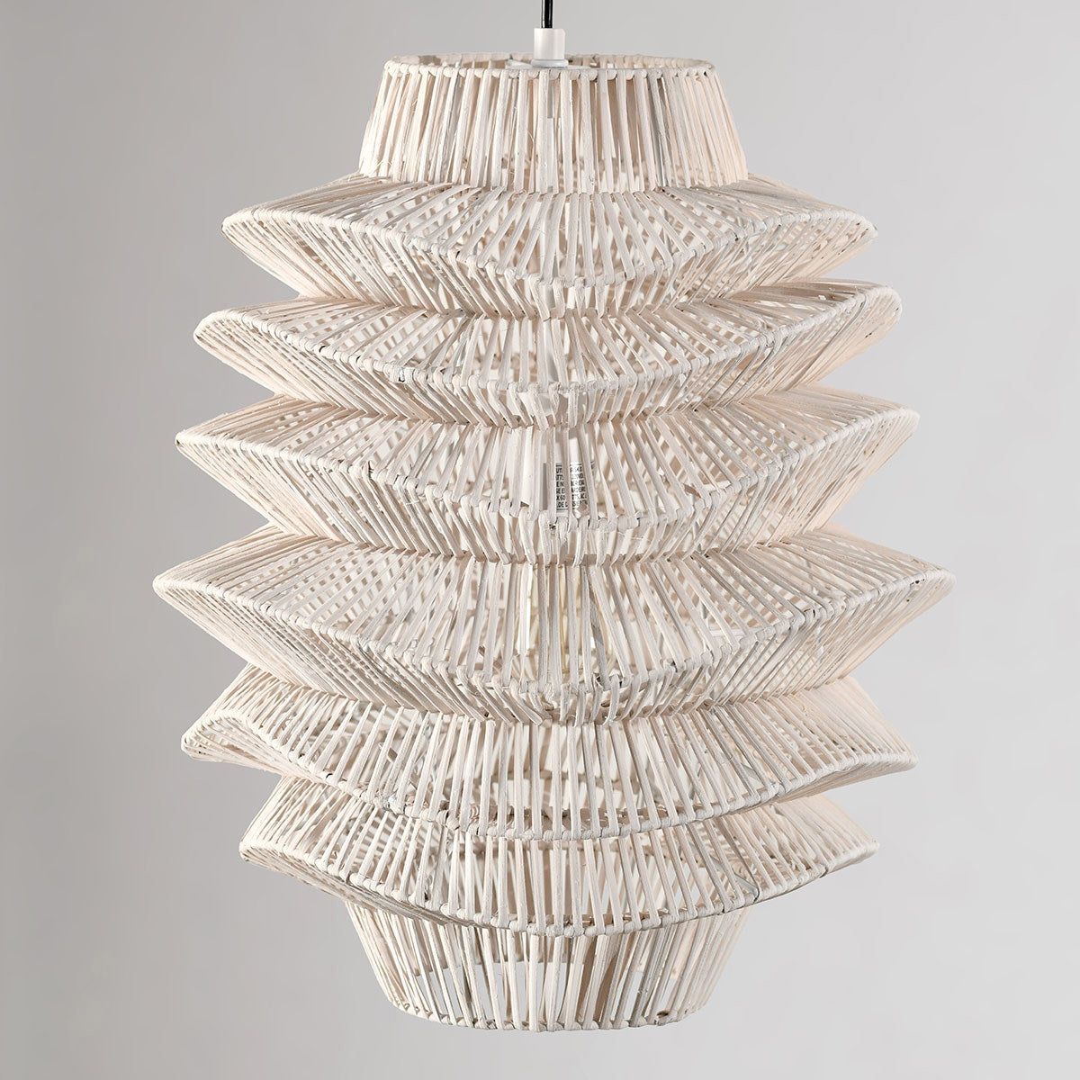 Shelly Pendant White by Classic Home