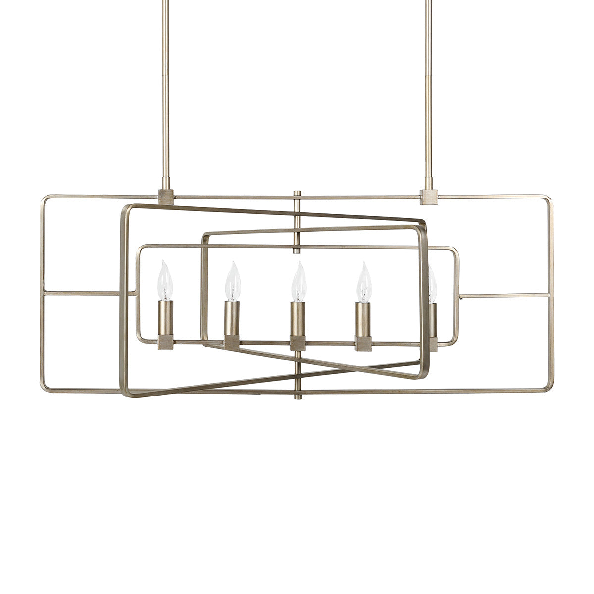 Sydney Chandelier Antique Silver by Classic Home