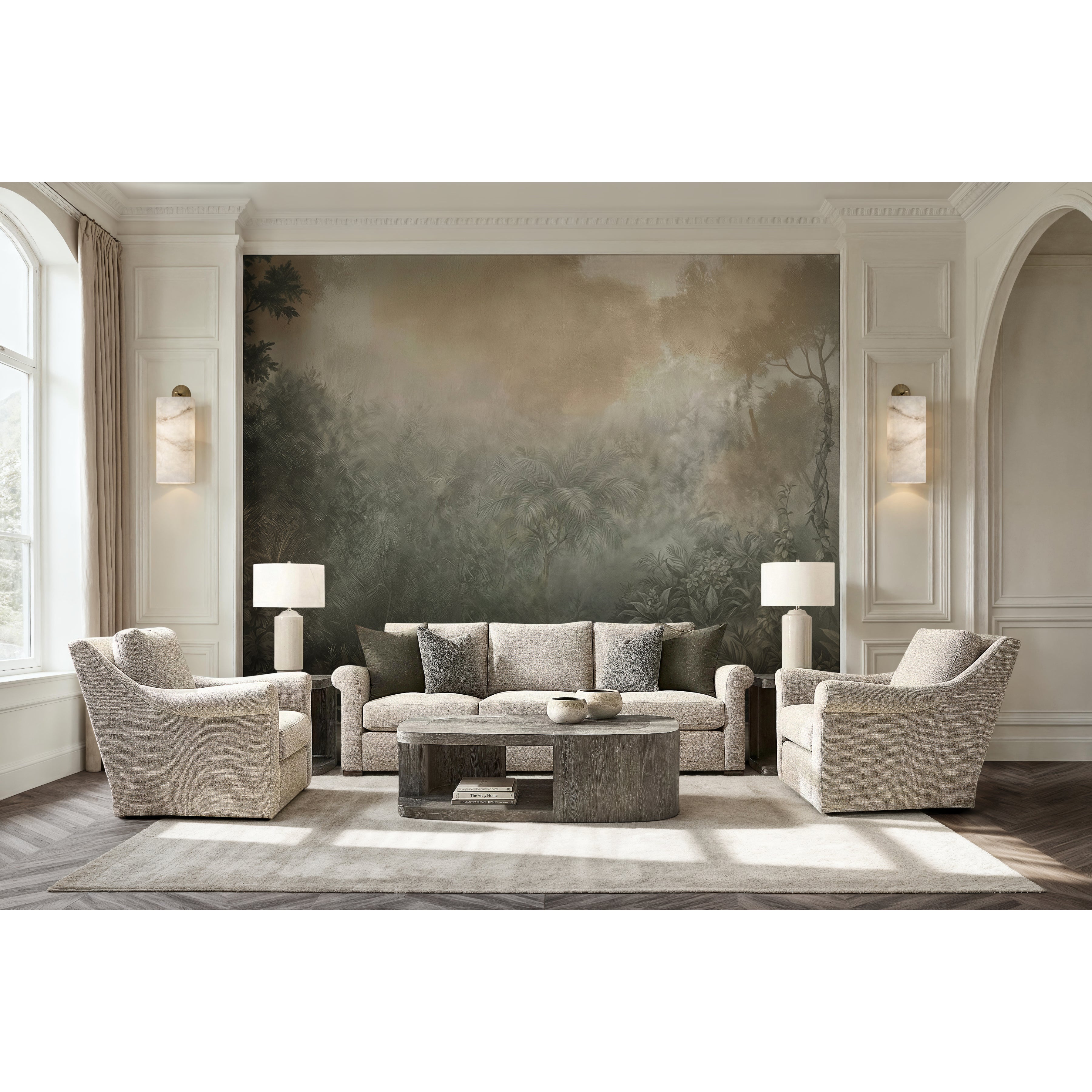 Boyle Side Table by Bernhardt