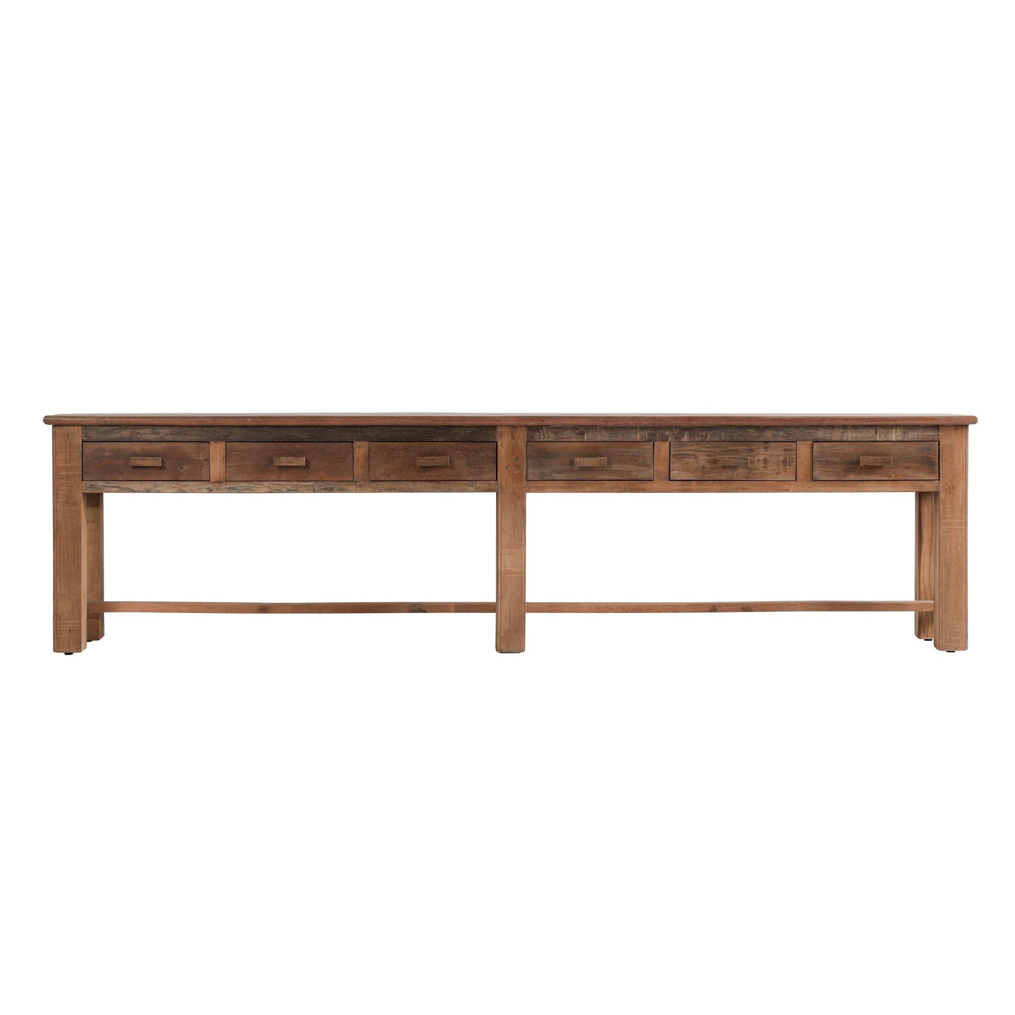 Ezra Reclaimed Wood 6Dwr Console Table Console Tables Classic Home , Black Friday Sale Classic Home Furniture Sale, Old Bones Co, Mid Century Furniture Sale, Four Hands Furniture, Black Friday Sale Ezra Reclaimed Wood 6Dwr Console Table,Gus Sale, Perigold Ezra Reclaimed Wood 6Dwr Console Table Console Tables Black Friday Sale , Perigold Sale Ezra Reclaimed Wood 6Dwr Console Table,Ezra Reclaimed Wood 6Dwr Console Table Lulu and Georgia, Burke Decor Sale Ezra Reclaimed Wood 6Dwr Console Table, www.oldbonesco.