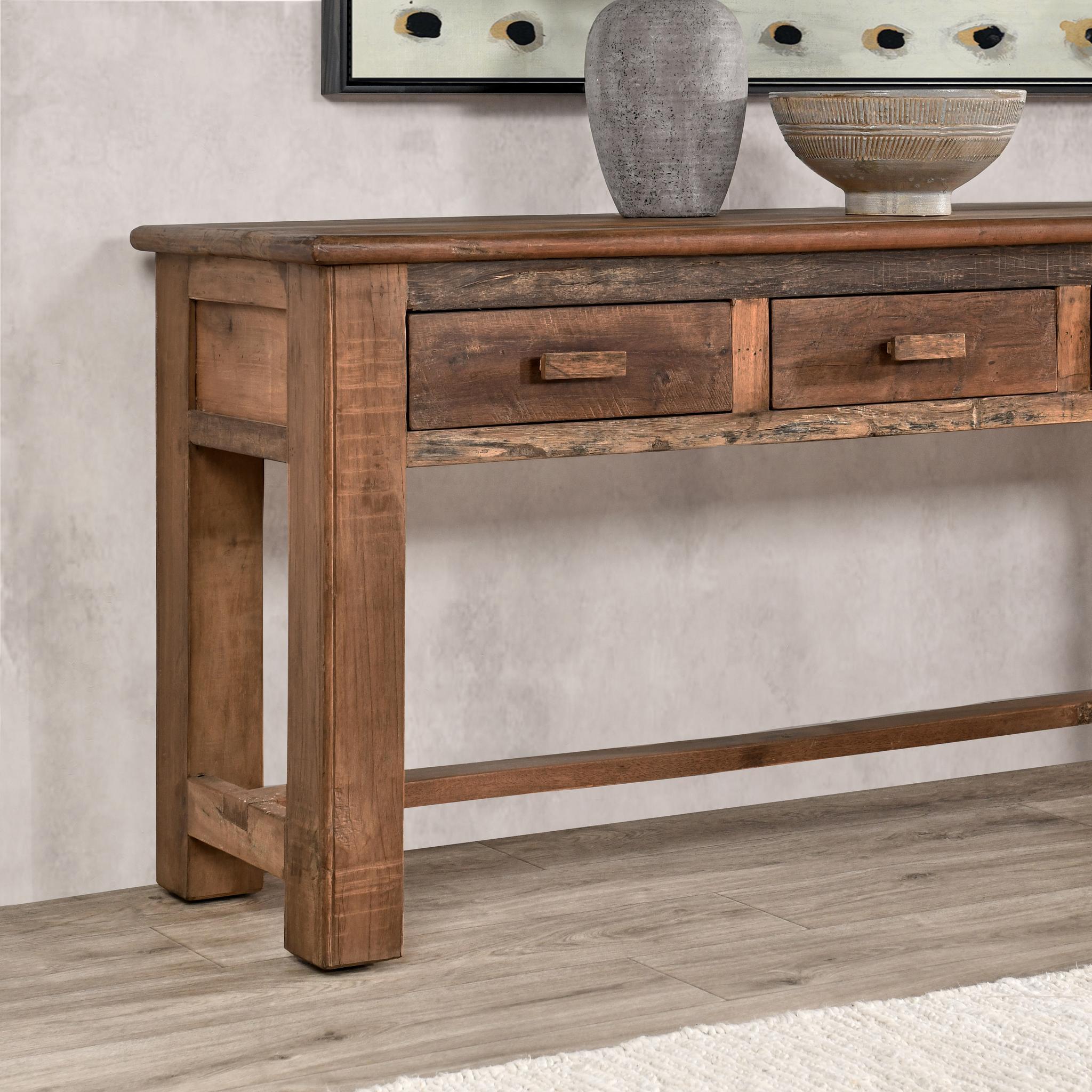 Ezra Reclaimed Wood 6Dwr Console Table Console Tables Classic Home , Black Friday Sale Classic Home Furniture Sale, Old Bones Co, Mid Century Furniture Sale, Four Hands Furniture, Black Friday Sale Ezra Reclaimed Wood 6Dwr Console Table,Gus Sale, Perigold Ezra Reclaimed Wood 6Dwr Console Table Console Tables Black Friday Sale , Perigold Sale Ezra Reclaimed Wood 6Dwr Console Table,Ezra Reclaimed Wood 6Dwr Console Table Lulu and Georgia, Burke Decor Sale Ezra Reclaimed Wood 6Dwr Console Table, www.oldbonesco.