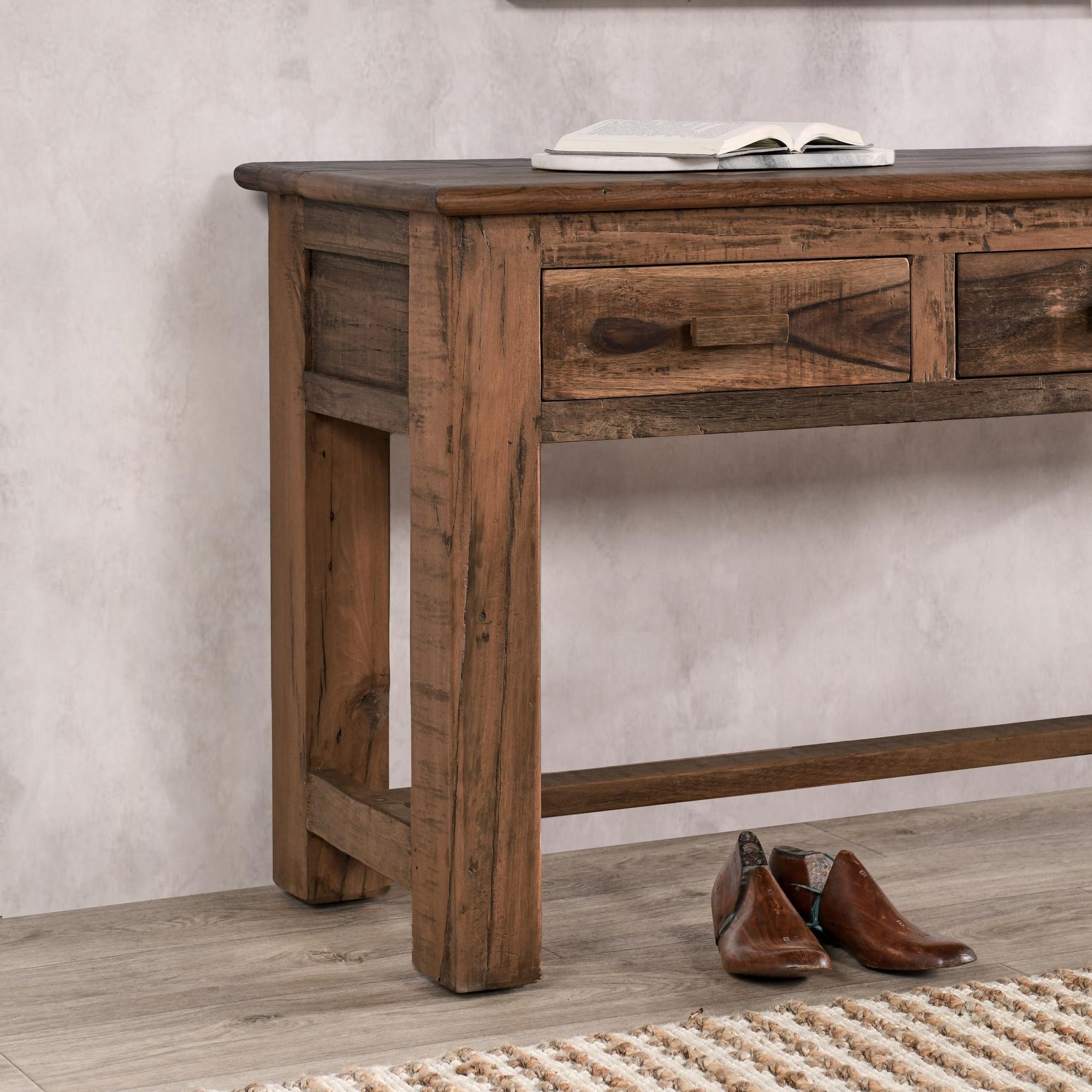 Ezra Reclaimed Wood 3Dwr Console Table Console Tables Classic Home , Black Friday Sale Classic Home Furniture Sale, Old Bones Co, Mid Century Furniture Sale, Four Hands Furniture, Black Friday Sale Ezra Reclaimed Wood 3Dwr Console Table,Gus Sale, Perigold Ezra Reclaimed Wood 3Dwr Console Table Console Tables Black Friday Sale , Perigold Sale Ezra Reclaimed Wood 3Dwr Console Table,Ezra Reclaimed Wood 3Dwr Console Table Lulu and Georgia, Burke Decor Sale Ezra Reclaimed Wood 3Dwr Console Table, www.oldbonesco.