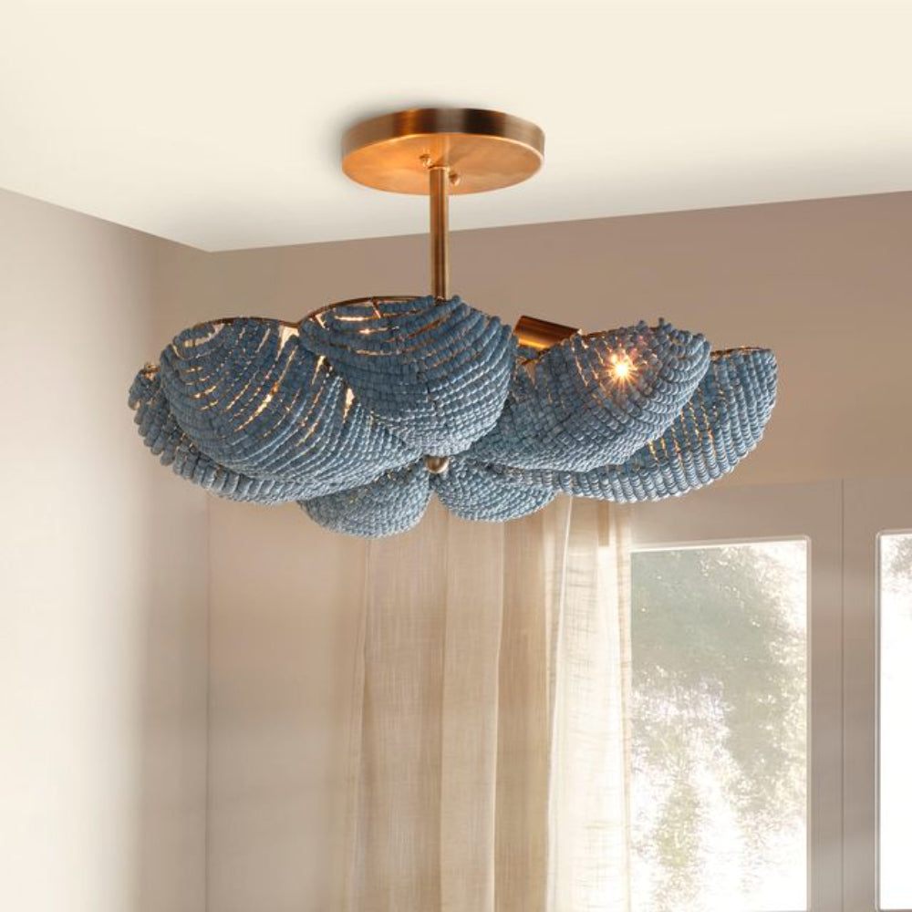 Anguilla Semi-Flush Mount