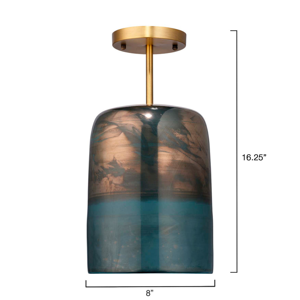 Vapor Semi-Flush Mount