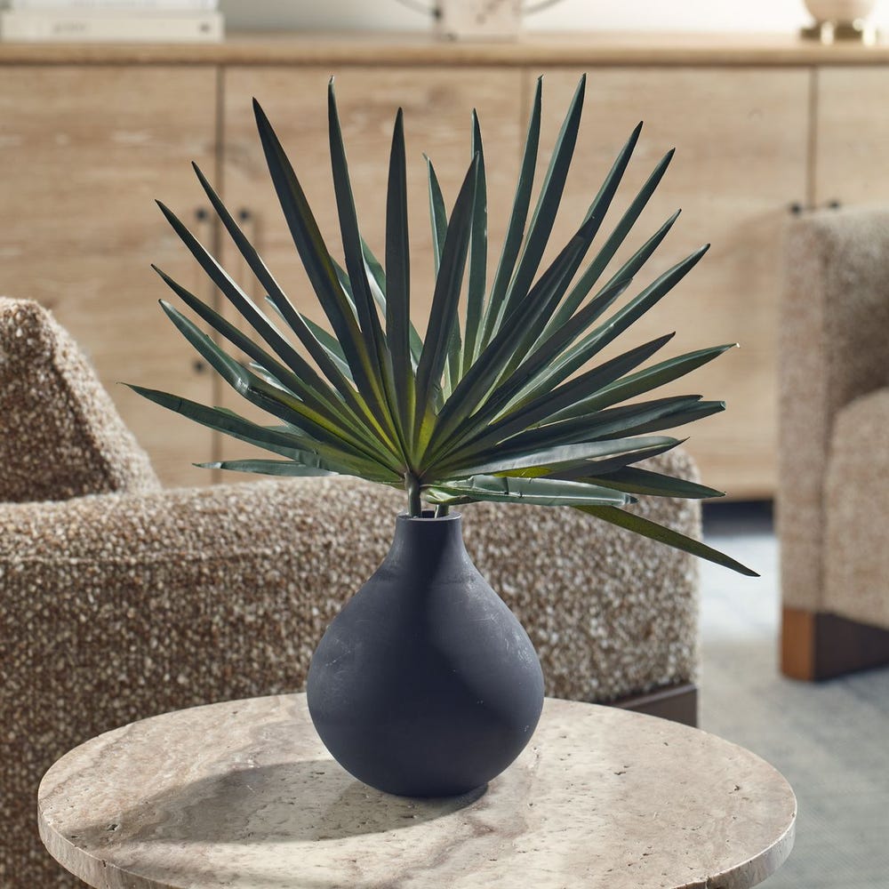 Uttermost Axis Palm Accent & Vase
