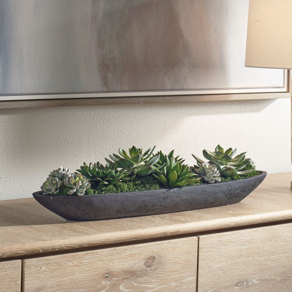 Uttermost Verde Succulent Centerpiece in Bowl