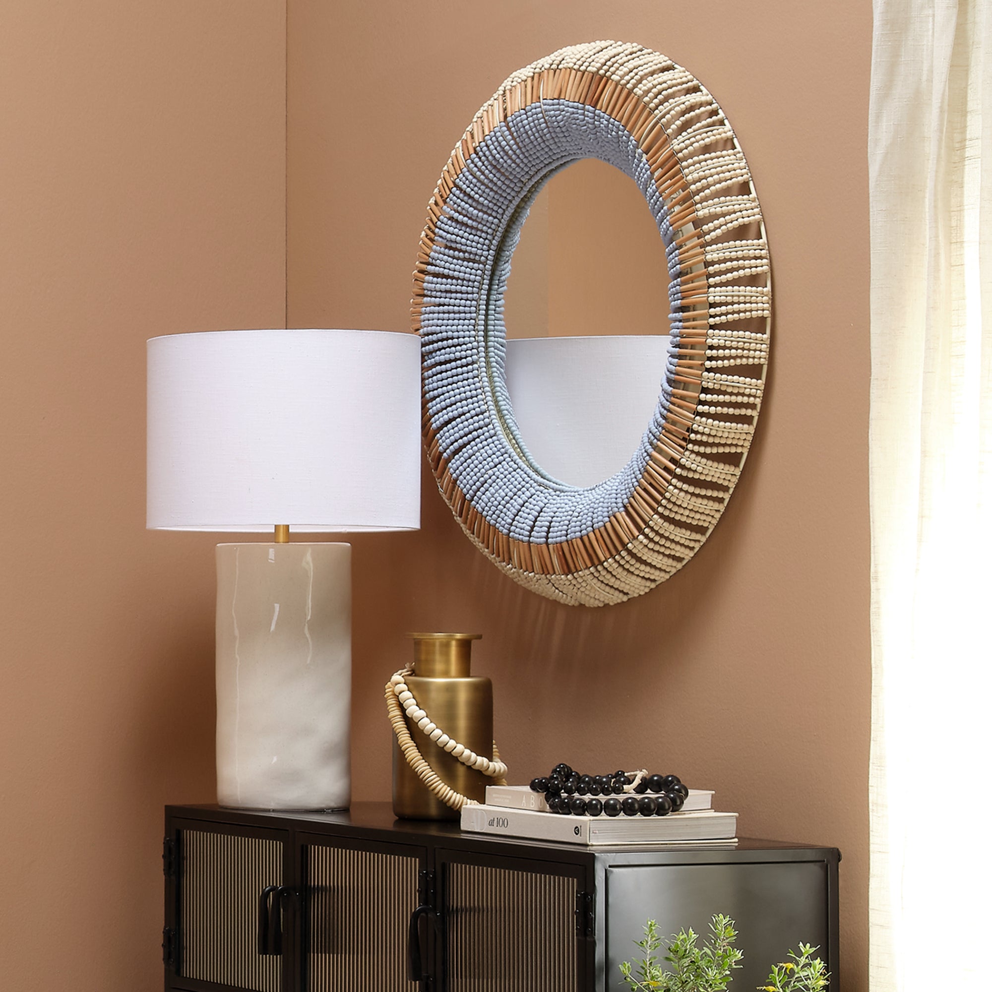 Native Beaded Mirror Mirrors Jamie Young , Black Friday Sale Jamie Young Furniture Sale, Old Bones Co, Mid Century Furniture Sale, Four Hands Furniture, Black Friday Sale Native Beaded Mirror,Gus Sale, Perigold Native Beaded Mirror Mirrors Black Friday Sale , Perigold Sale Native Beaded Mirror,Native Beaded Mirror Lulu and Georgia, Burke Decor Sale Native Beaded Mirror, www.oldbonesco.com