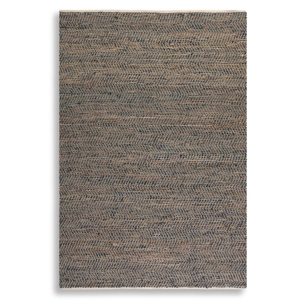 Uttermost Tobais Rescued Leather & Hemp Rug