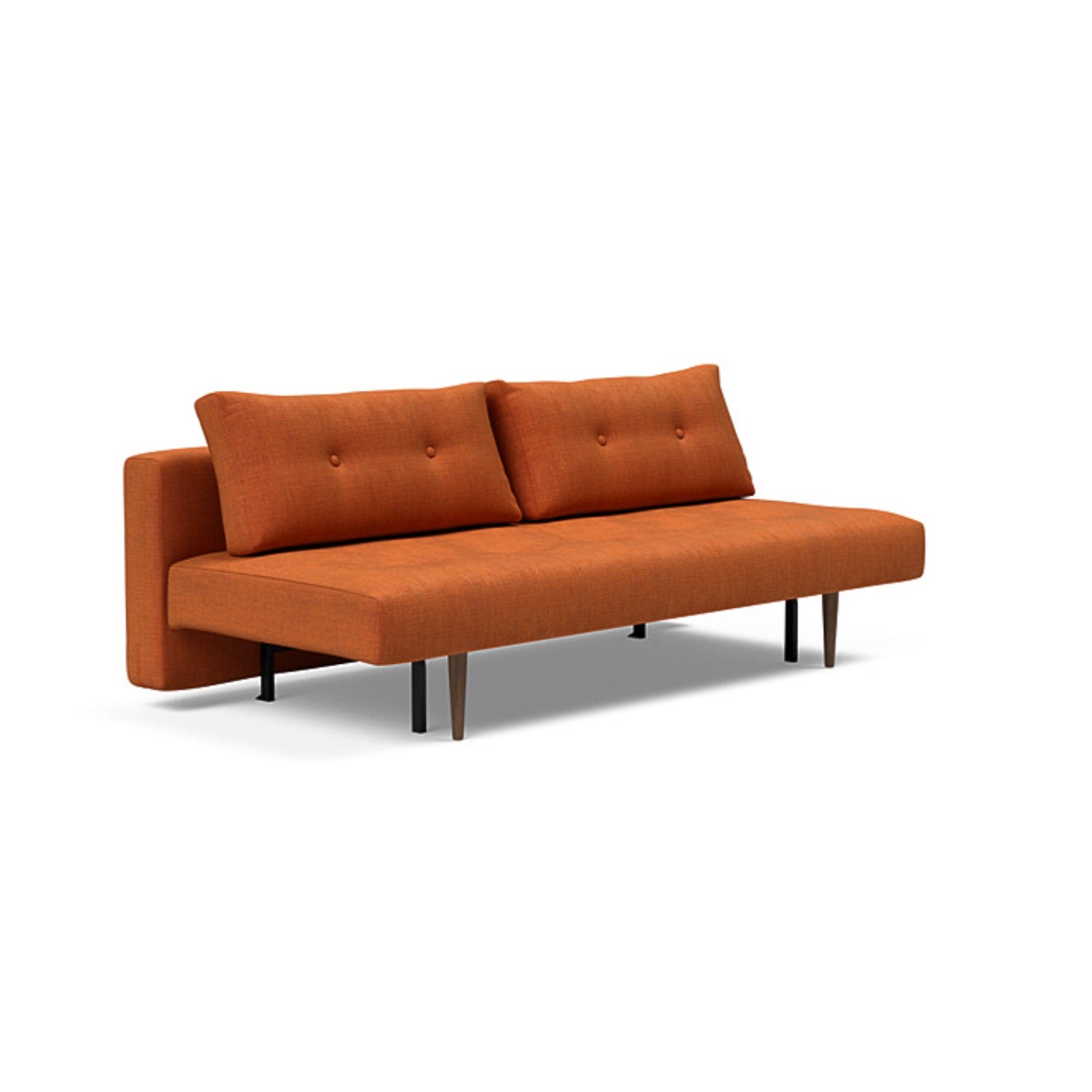 Recast 02 Sofa with Dark Wood Legs