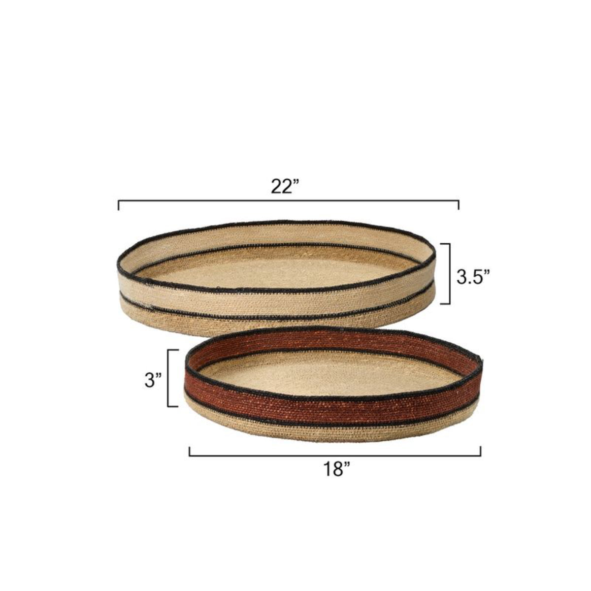 Scarab Trays - Set of 2