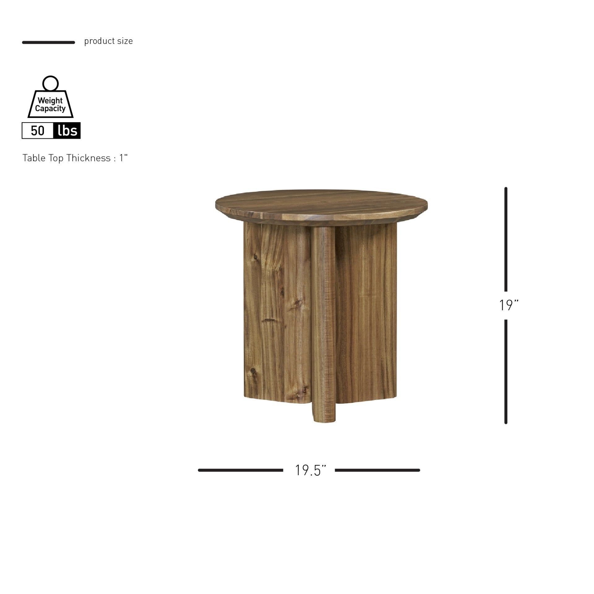 Petrilio KD Side/End Table