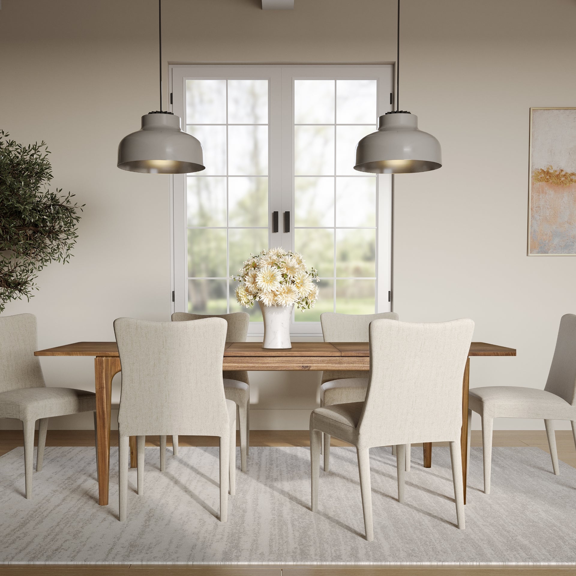 Hereford KD Extendable Dining Table