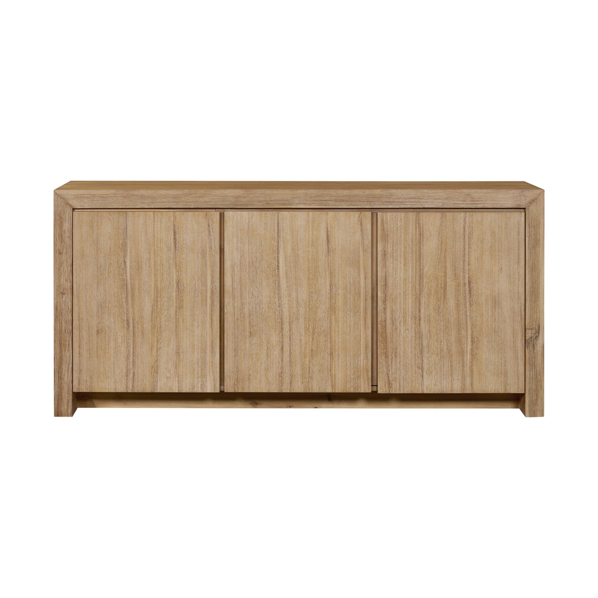 Zerano 3 Doors Buffet/Sideboard - Brushed Smoke