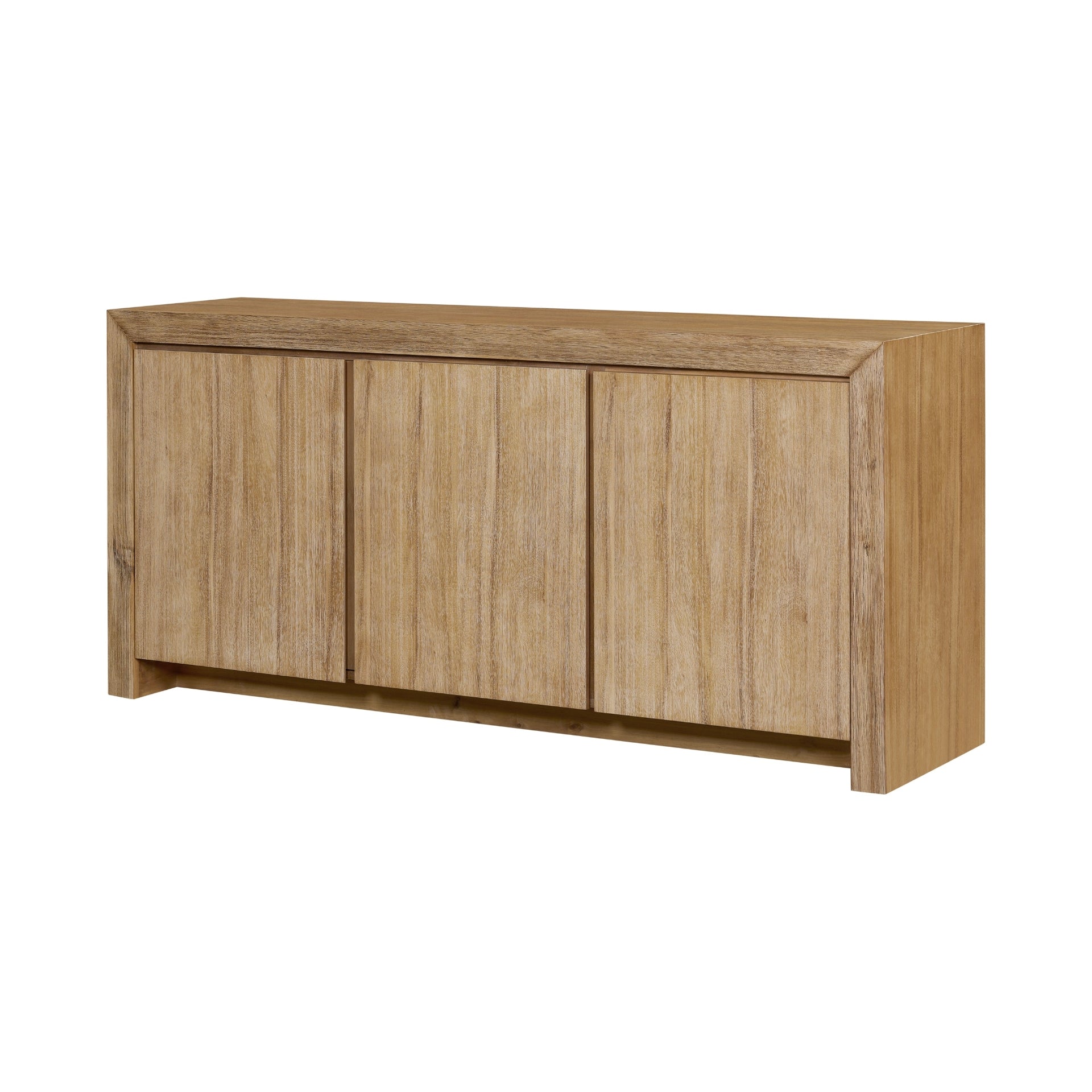 Zerano 3 Doors Buffet/Sideboard - Brushed Smoke