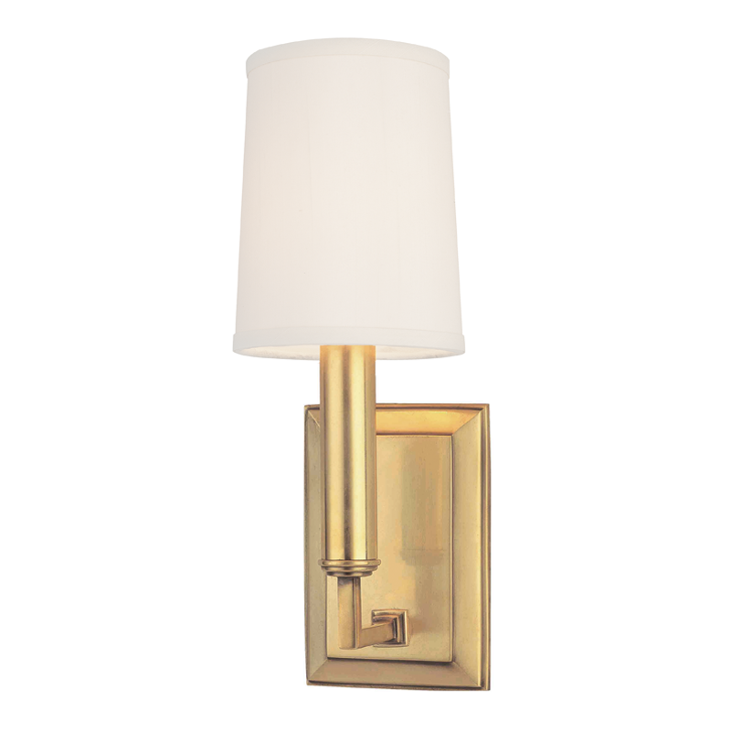 Clinton 1-Light Wall Sconce Sconces Hudson Valley Lighting Aged Brass , Black Friday Sale Hudson Valley Lighting Furniture Sale, Old Bones Co, Mid Century Furniture Sale, Four Hands Furniture, Black Friday Sale Clinton 1-Light Wall Sconce,Gus Sale, Perigold Clinton 1-Light Wall Sconce Sconces Black Friday Sale , Perigold Sale Clinton 1-Light Wall Sconce,Clinton 1-Light Wall Sconce Lulu and Georgia, Burke Decor Sale Clinton 1-Light Wall Sconce, www.oldbonesco.com