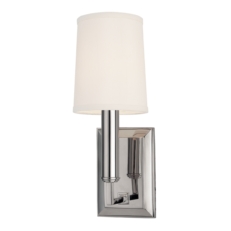 Clinton 1-Light Wall Sconce Sconces Hudson Valley Lighting Polished Nickel , Black Friday Sale Hudson Valley Lighting Furniture Sale, Old Bones Co, Mid Century Furniture Sale, Four Hands Furniture, Black Friday Sale Clinton 1-Light Wall Sconce,Gus Sale, Perigold Clinton 1-Light Wall Sconce Sconces Black Friday Sale , Perigold Sale Clinton 1-Light Wall Sconce,Clinton 1-Light Wall Sconce Lulu and Georgia, Burke Decor Sale Clinton 1-Light Wall Sconce, www.oldbonesco.com