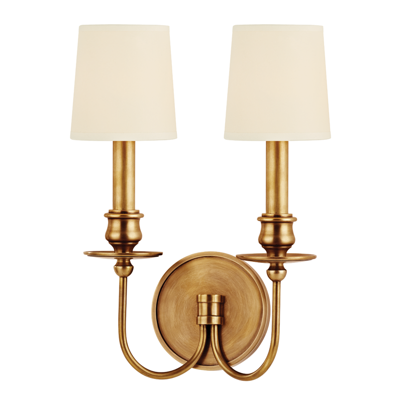 Cohasset 2-Light Wall Sconce Sconces Hudson Valley Lighting Aged Brass , Black Friday Sale Hudson Valley Lighting Furniture Sale, Old Bones Co, Mid Century Furniture Sale, Four Hands Furniture, Black Friday Sale Cohasset 2-Light Wall Sconce,Gus Sale, Perigold Cohasset 2-Light Wall Sconce Sconces Black Friday Sale , Perigold Sale Cohasset 2-Light Wall Sconce,Cohasset 2-Light Wall Sconce Lulu and Georgia, Burke Decor Sale Cohasset 2-Light Wall Sconce, www.oldbonesco.com