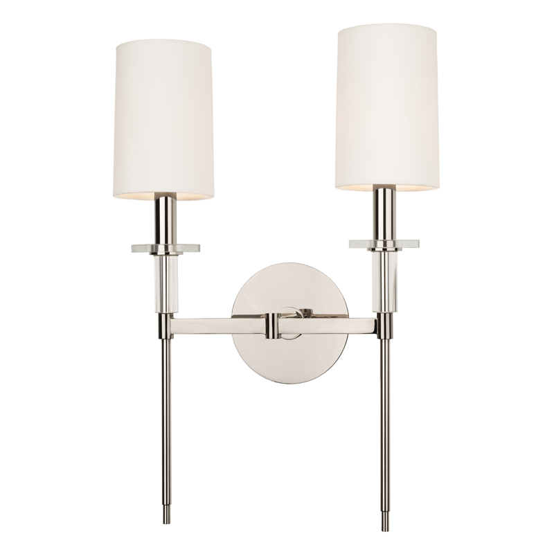Amherst 2-Light Wall Sconce Sconces Hudson Valley Lighting Polished Nickel , Black Friday Sale Hudson Valley Lighting Furniture Sale, Old Bones Co, Mid Century Furniture Sale, Four Hands Furniture, Black Friday Sale Amherst 2-Light Wall Sconce,Gus Sale, Perigold Amherst 2-Light Wall Sconce Sconces Black Friday Sale , Perigold Sale Amherst 2-Light Wall Sconce,Amherst 2-Light Wall Sconce Lulu and Georgia, Burke Decor Sale Amherst 2-Light Wall Sconce, www.oldbonesco.com