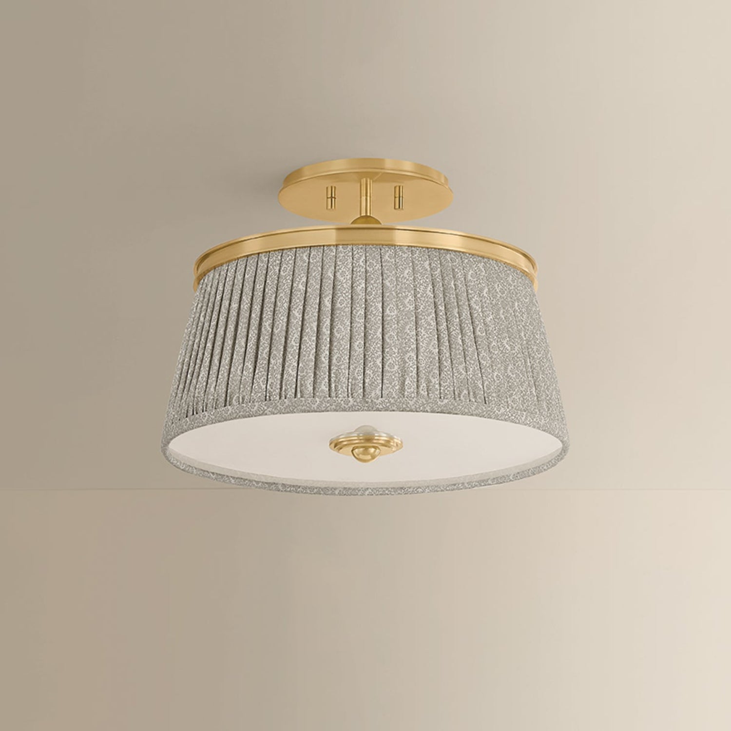 Valeria 2-Light Semi Flush