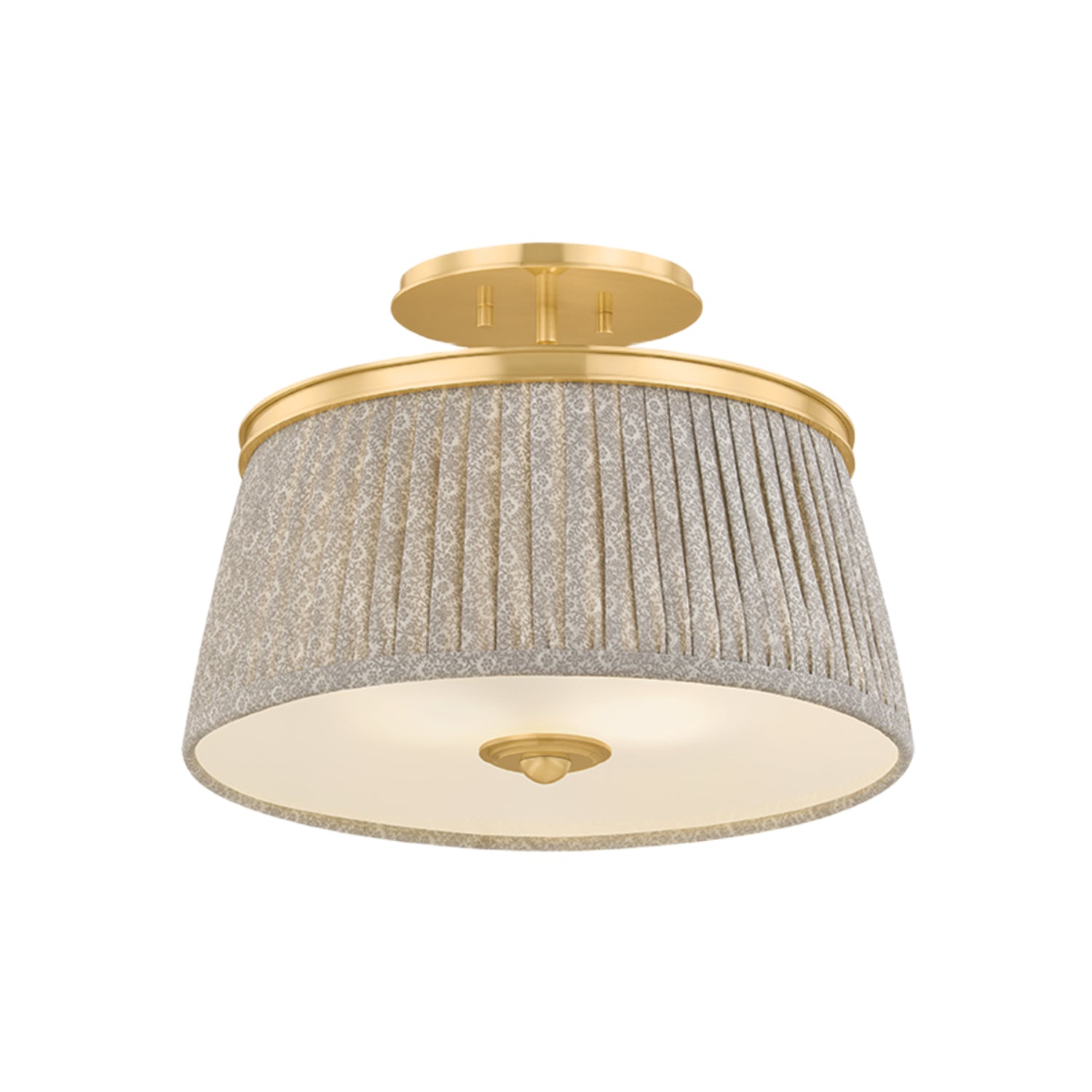 Valeria 2-Light Semi Flush