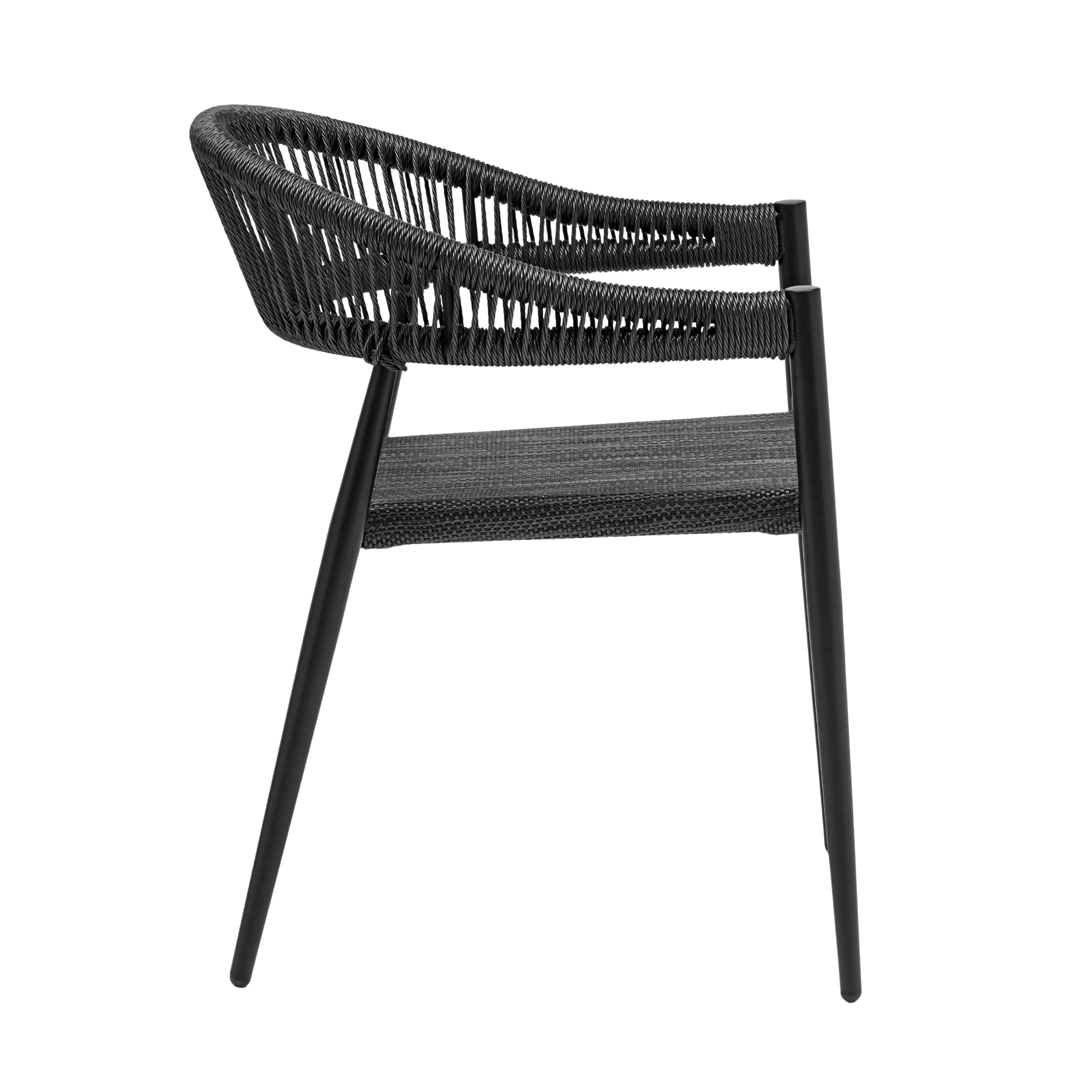 Iselin Stacking Dining Armchair - Set of 2