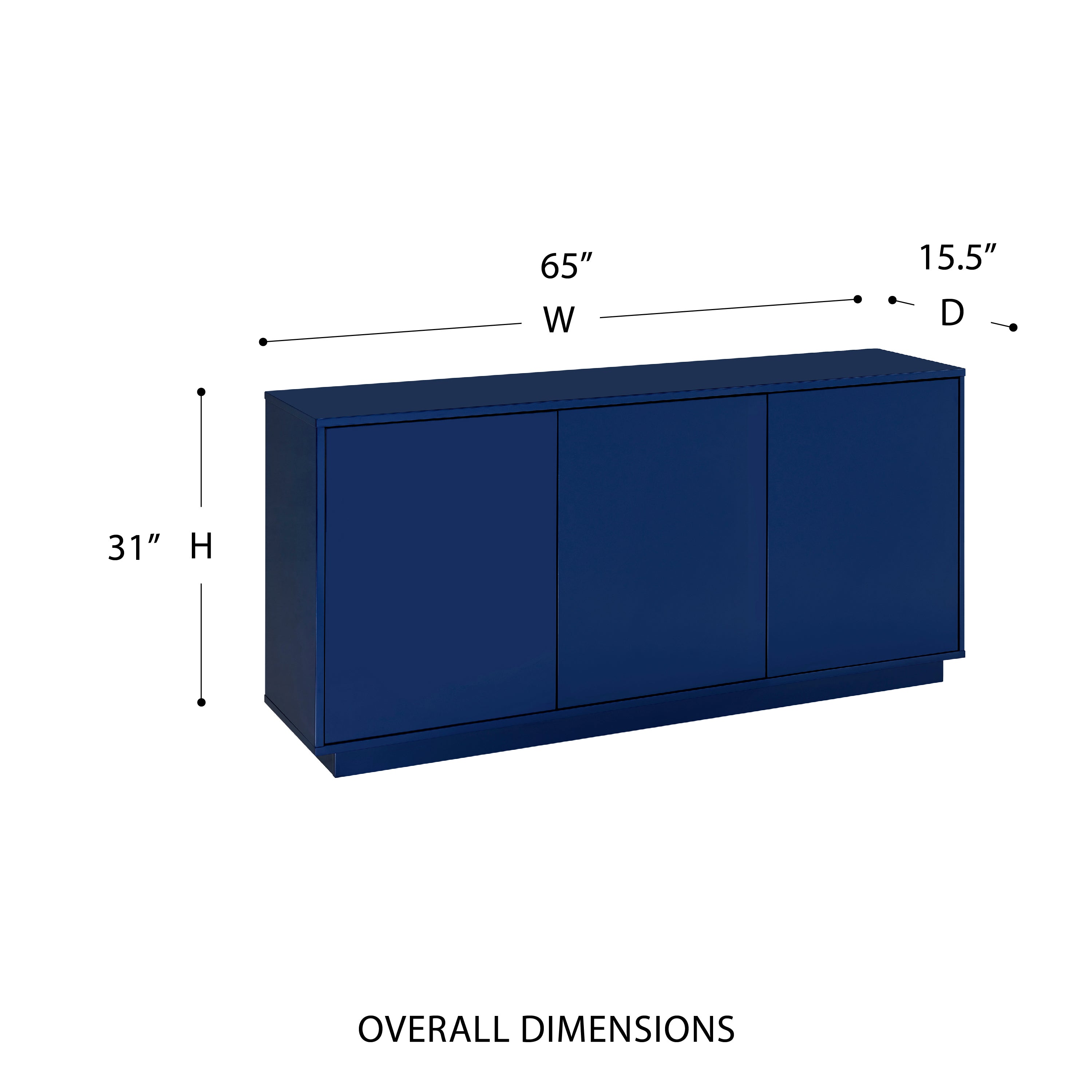 Tresero 65" Sideboard