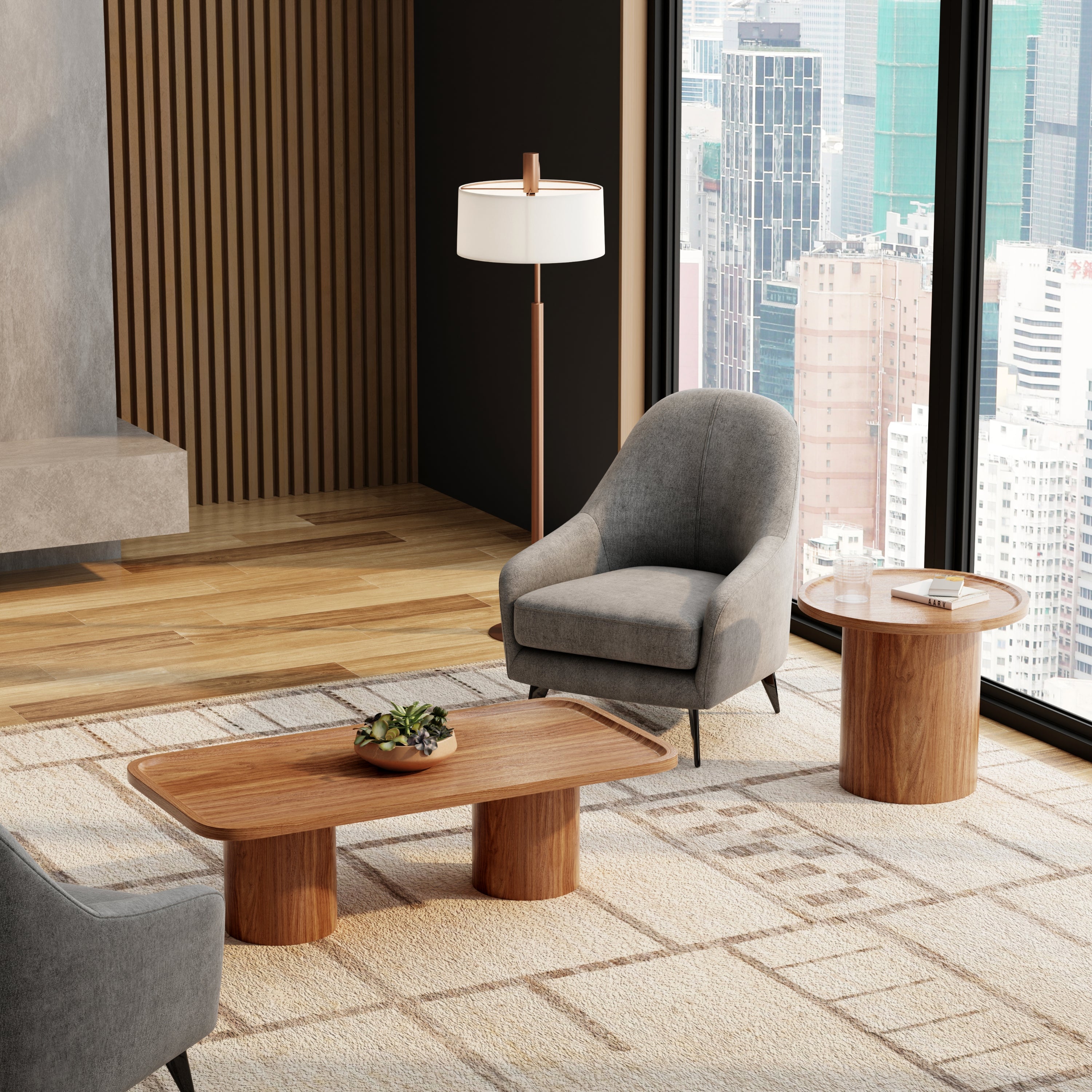 Boden 47" Rectangle Coffee Table