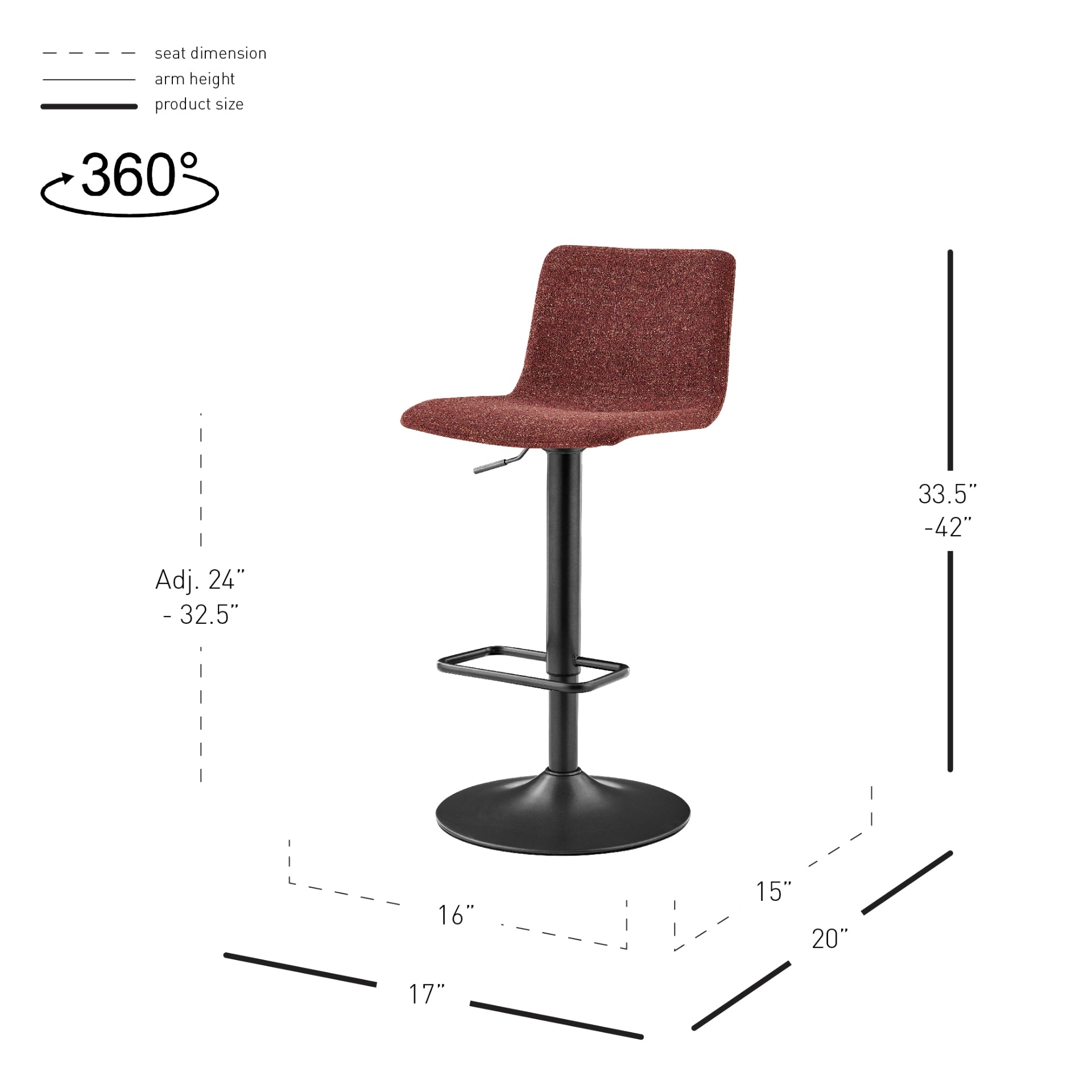Bruce KD Fabric Gaslift Swivel Bar Stool - Set of 2 Bar & Counter Stools NPD , Black Friday Sale NPD Furniture Sale, Old Bones Co, Mid Century Furniture Sale, Four Hands Furniture, Black Friday Sale Bruce KD Fabric Gaslift Swivel Bar Stool - Set of 2,Gus Sale, Perigold Bruce KD Fabric Gaslift Swivel Bar Stool - Set of 2 Bar & Counter Stools Black Friday Sale , Perigold Sale Bruce KD Fabric Gaslift Swivel Bar Stool - Set of 2,Bruce KD Fabric Gaslift Swivel Bar Stool - Set of 2 Lulu and Georgia, Burke Decor S