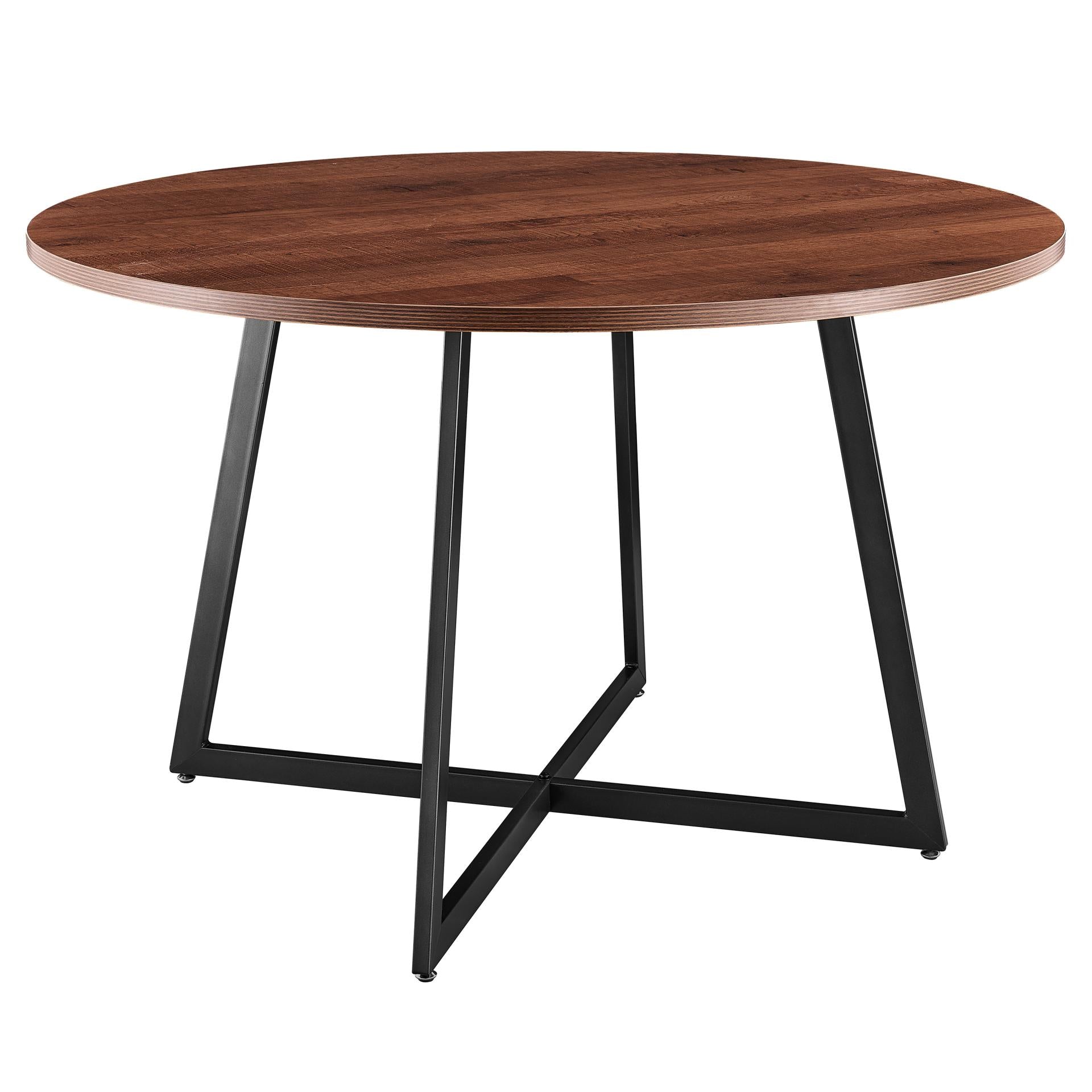Courtdale KD Round Dining Table Dining Tables NPD Gliese Brown 47" , Black Friday Sale NPD Furniture Sale, Old Bones Co, Mid Century Furniture Sale, Four Hands Furniture, Black Friday Sale Courtdale KD Round Dining Table,Gus Sale, Perigold Courtdale KD Round Dining Table Dining Tables Black Friday Sale , Perigold Sale Courtdale KD Round Dining Table,Courtdale KD Round Dining Table Lulu and Georgia, Burke Decor Sale Courtdale KD Round Dining Table, www.oldbonesco.com