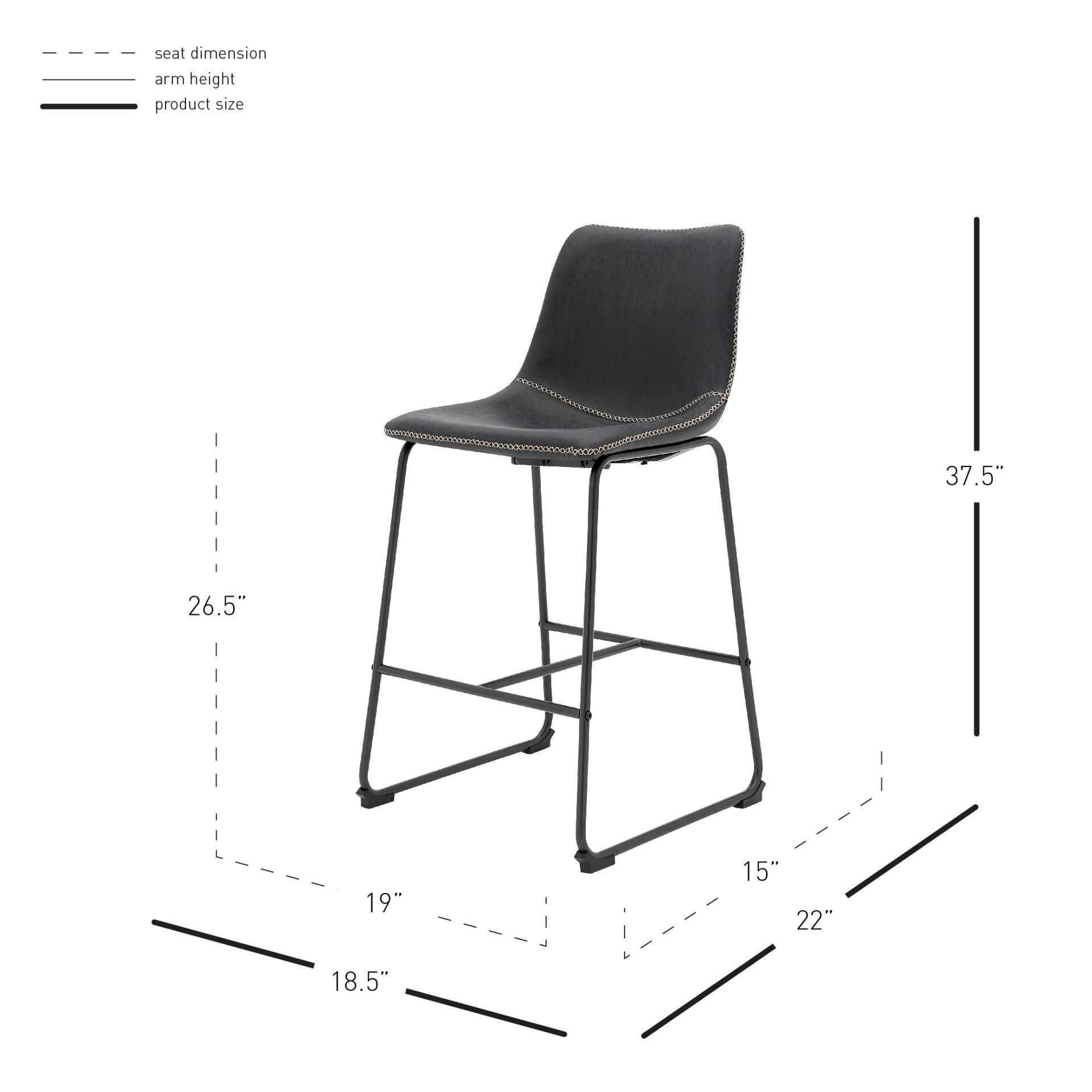 Vesta KD Counter Stool - Set of 2 Bar & Counter Stools NPD , Black Friday Sale NPD Furniture Sale, Old Bones Co, Mid Century Furniture Sale, Four Hands Furniture, Black Friday Sale Vesta KD Counter Stool - Set of 2,Gus Sale, Perigold Vesta KD Counter Stool - Set of 2 Bar & Counter Stools Black Friday Sale , Perigold Sale Vesta KD Counter Stool - Set of 2,Vesta KD Counter Stool - Set of 2 Lulu and Georgia, Burke Decor Sale Vesta KD Counter Stool - Set of 2, www.oldbonesco.com
