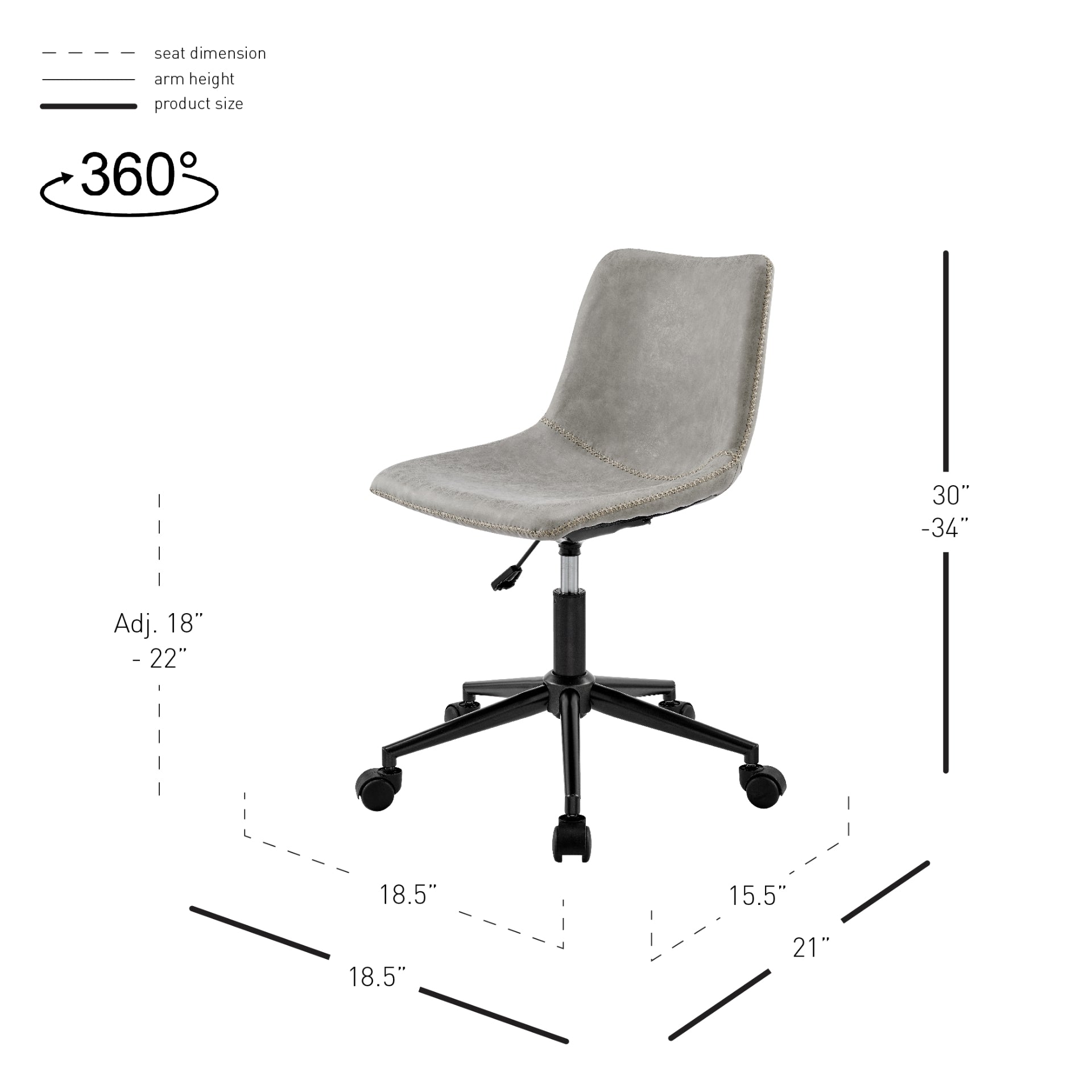 Clarke KD Faux Leather Swivel Office Chair Desk Chairs NPD , Black Friday Sale NPD Furniture Sale, Old Bones Co, Mid Century Furniture Sale, Four Hands Furniture, Black Friday Sale Clarke KD Faux Leather Swivel Office Chair,Gus Sale, Perigold Clarke KD Faux Leather Swivel Office Chair Desk Chairs Black Friday Sale , Perigold Sale Clarke KD Faux Leather Swivel Office Chair,Clarke KD Faux Leather Swivel Office Chair Lulu and Georgia, Burke Decor Sale Clarke KD Faux Leather Swivel Office Chair, www.oldbonesco.